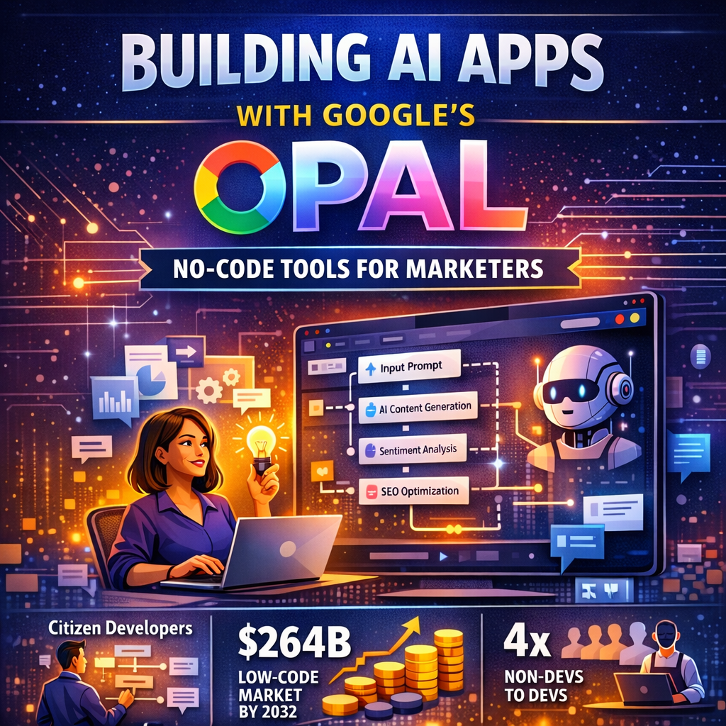 How Marketers Can Build AI Tools Without Writing Code: Building Apps with Google’s Opal
