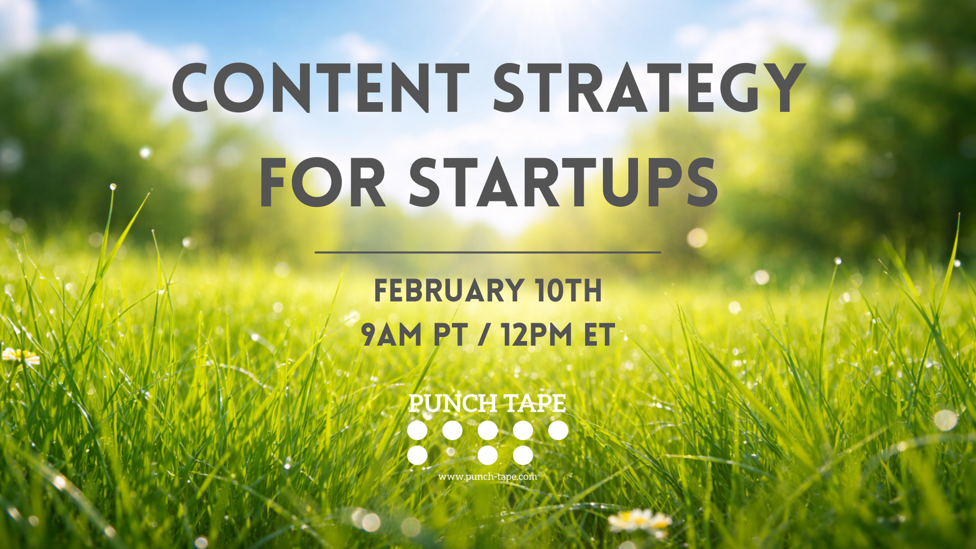 Content Strategy for Startups