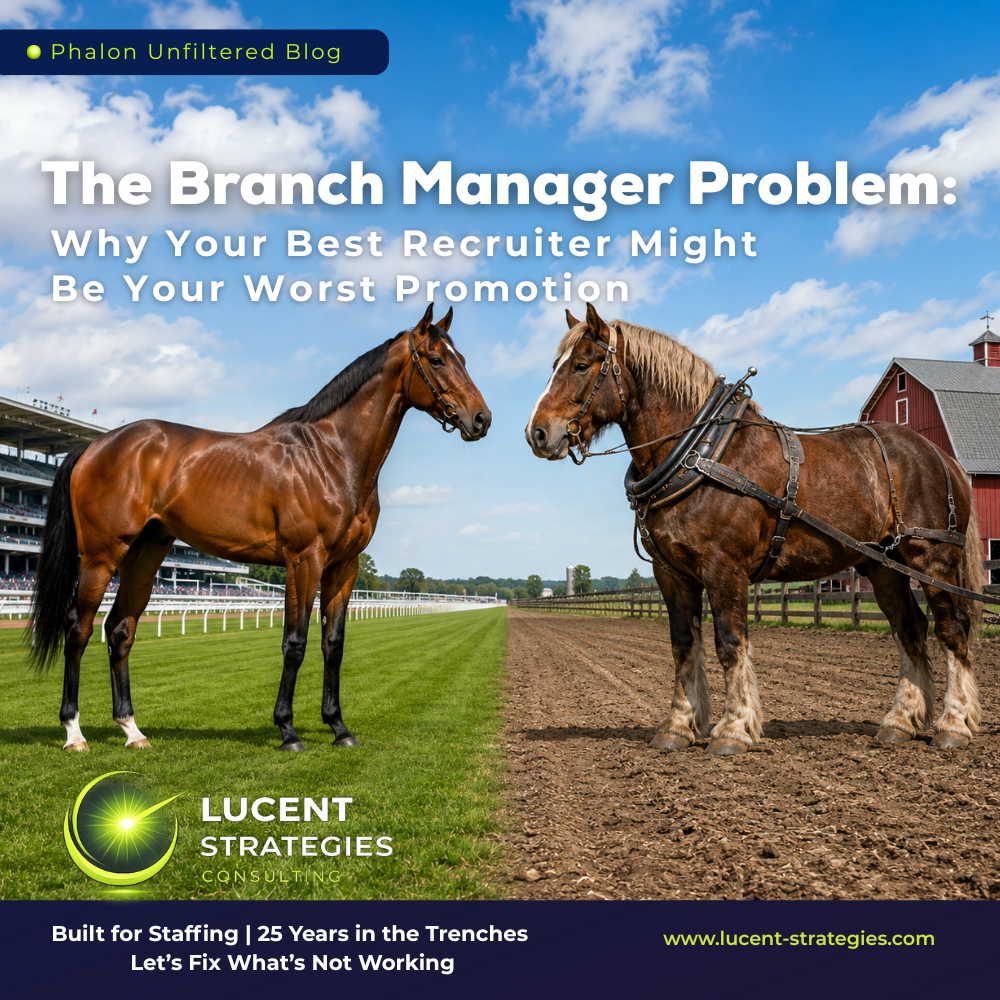 The Branch Manager Problem: Why Your Best Recruiter Might Be Your Worst Promotion