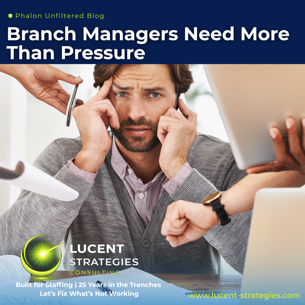 Branch Managers Need More Than Just Pressure