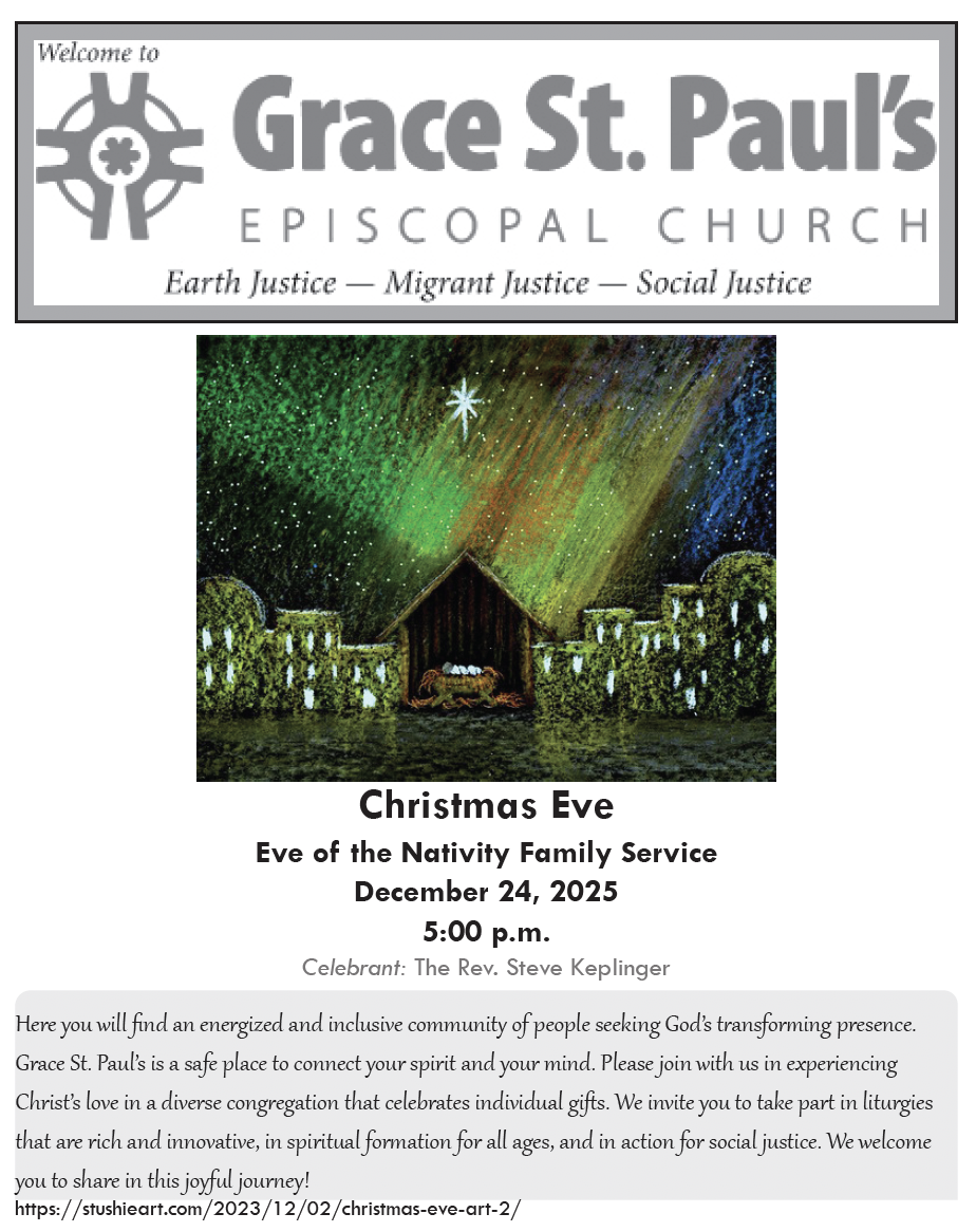 Bulletin 12-24-2025, 5:00 p.m.