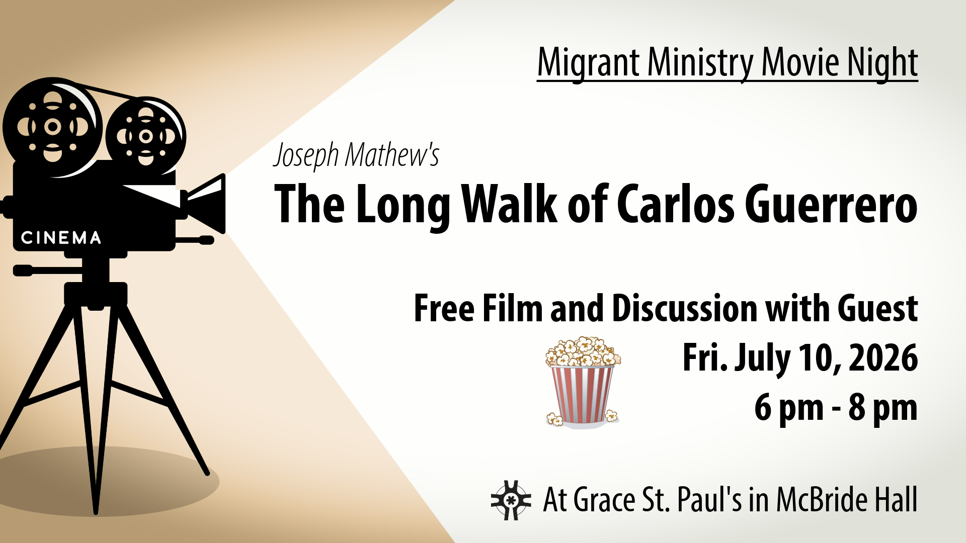 Migrant Ministry Movie Night