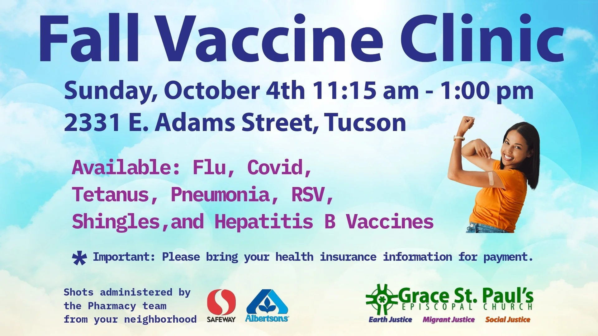 Fall Vaccine Clinic, Oct. 4 2026