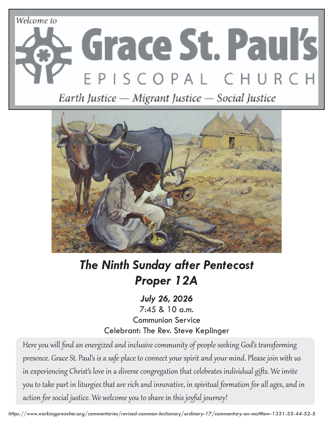 Bulletin cover image