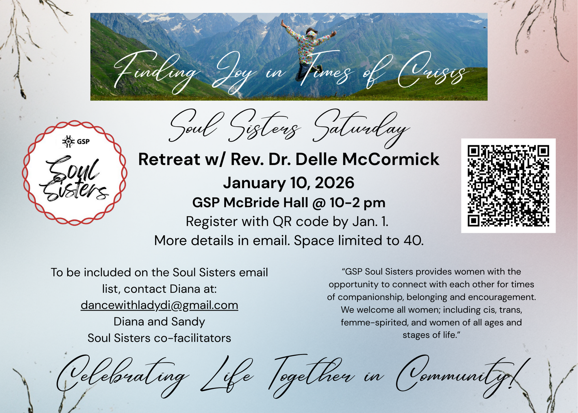 Soul Sisters January Retreat