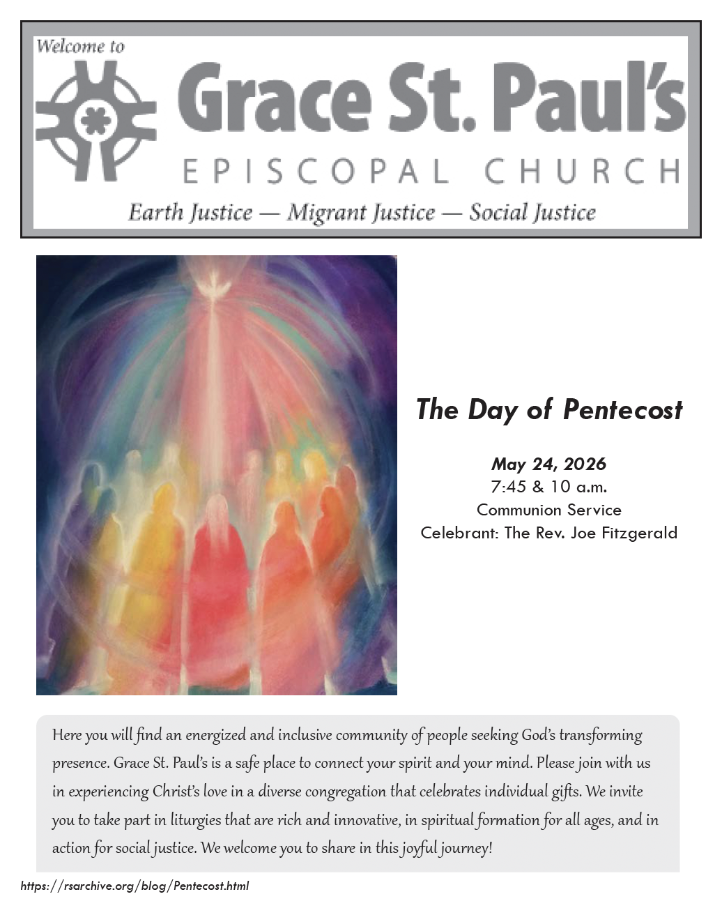 Bulletin 05-24-2026