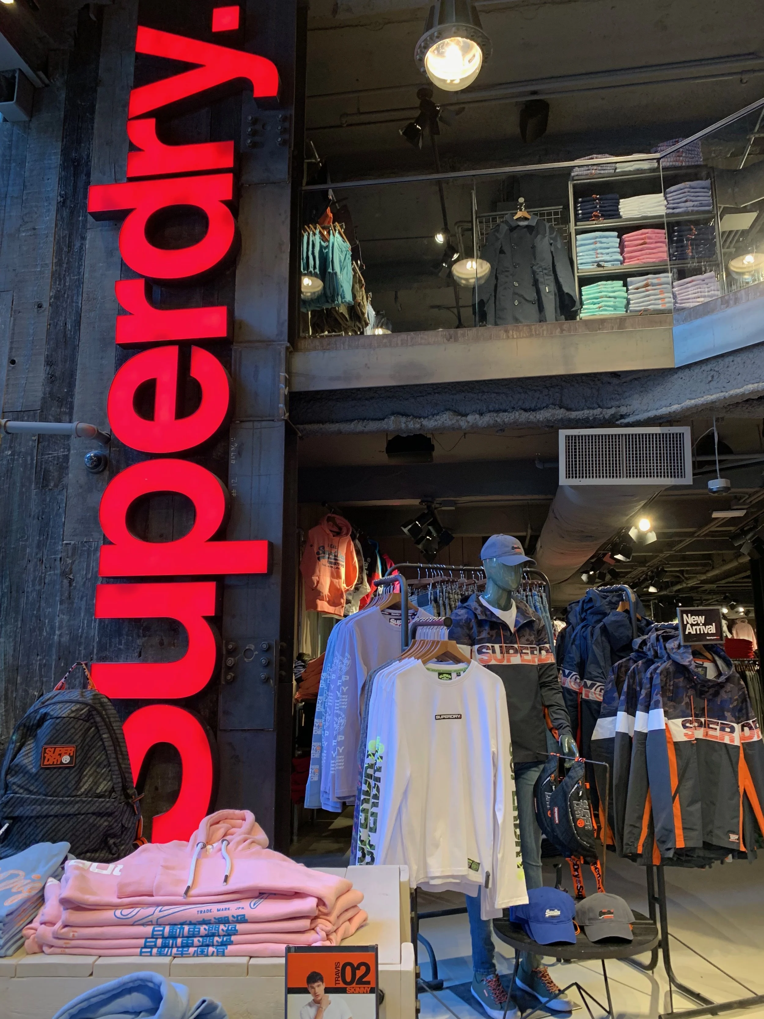 superdry - a retail project by Quest