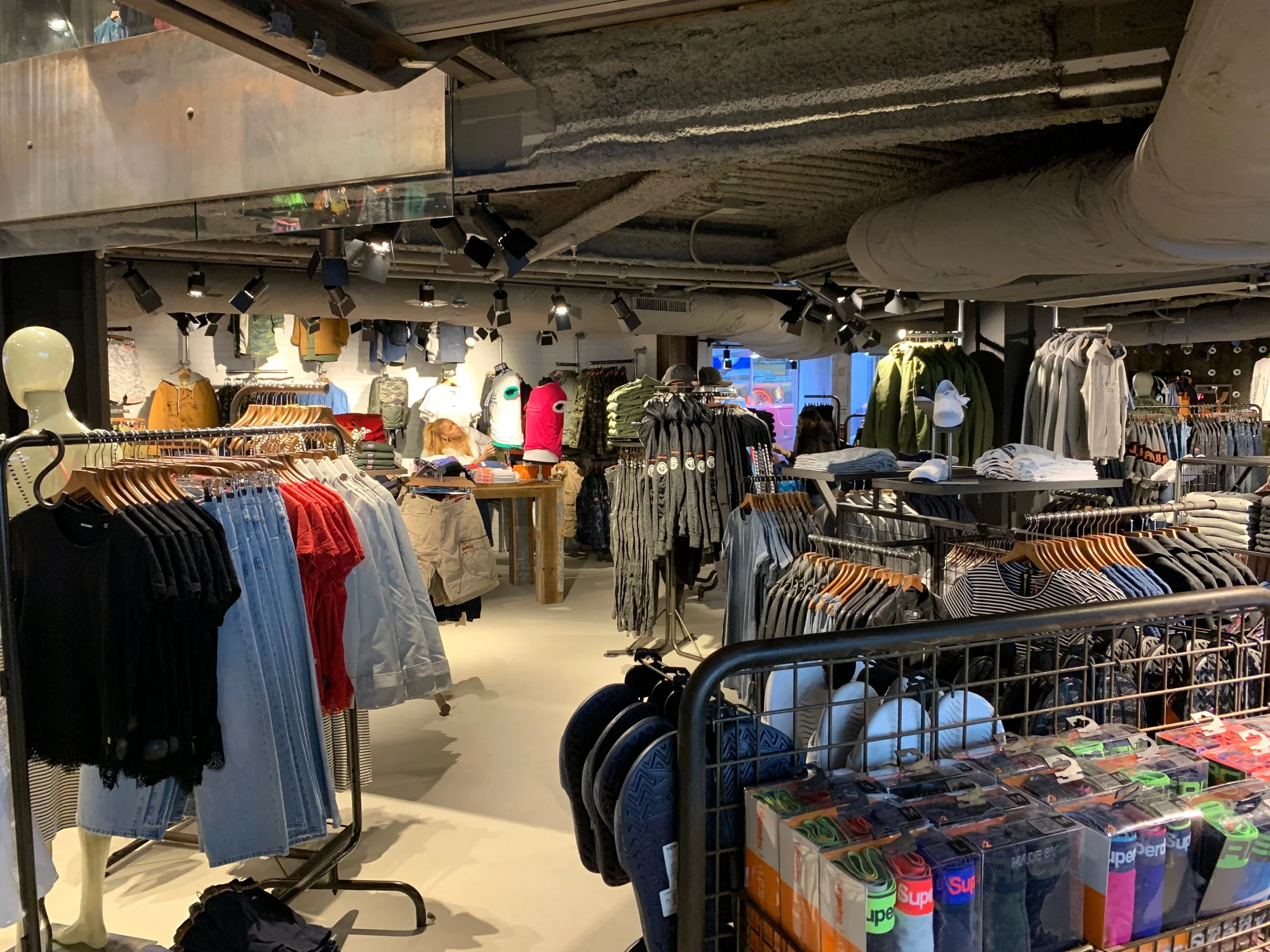 superdry - a retail project by Quest