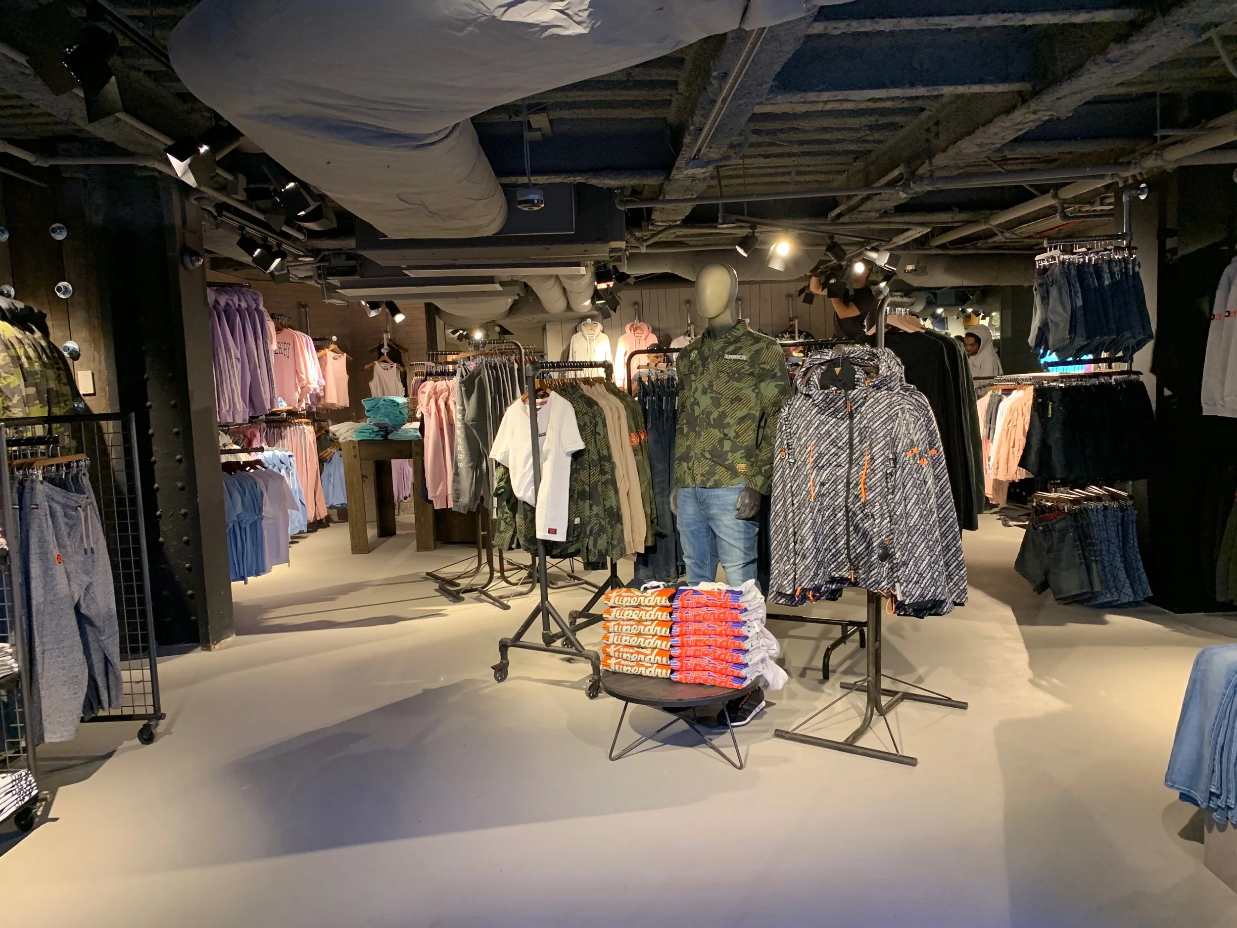 superdry - a retail project by Quest