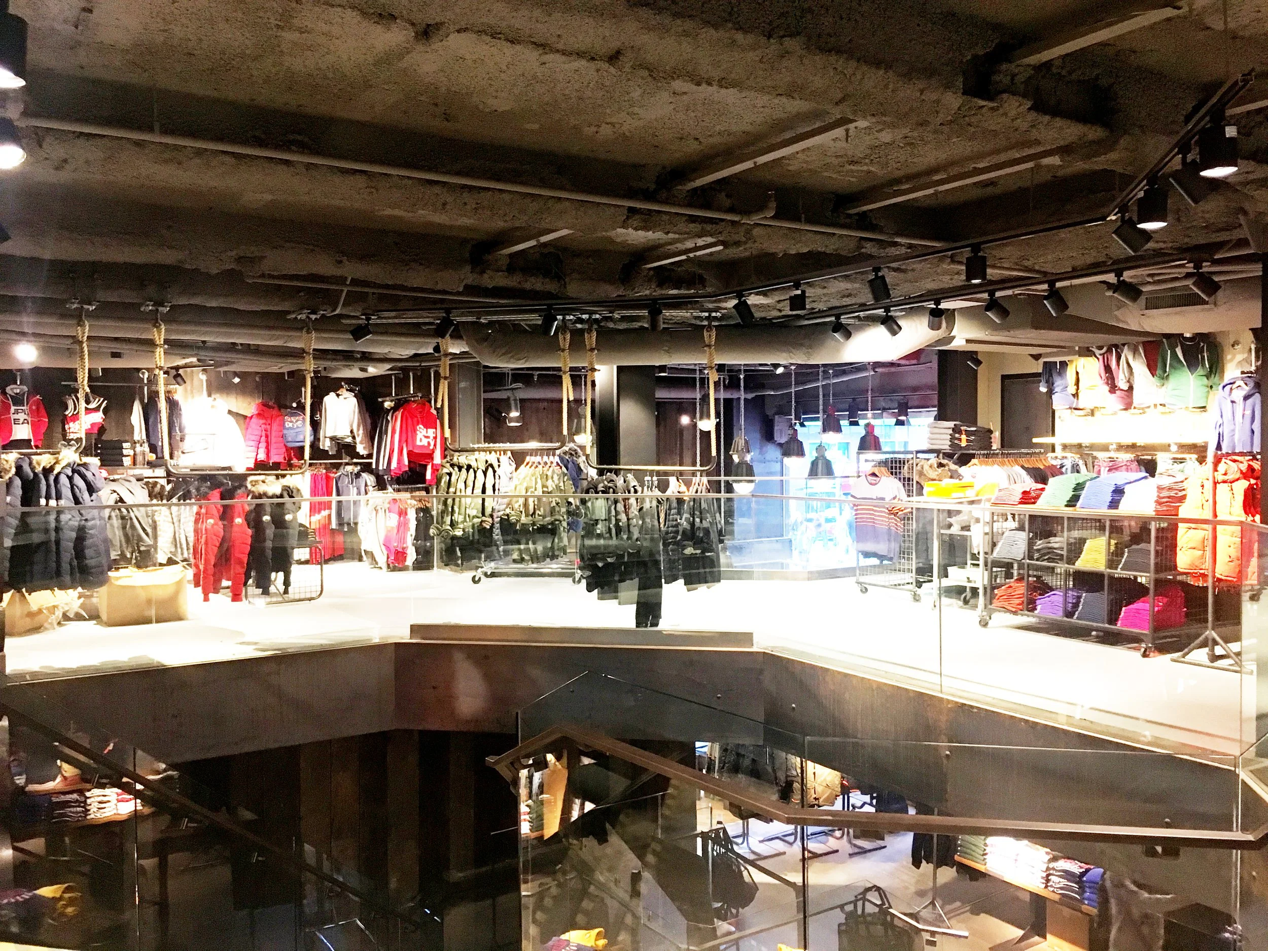 superdry - a retail project by Quest
