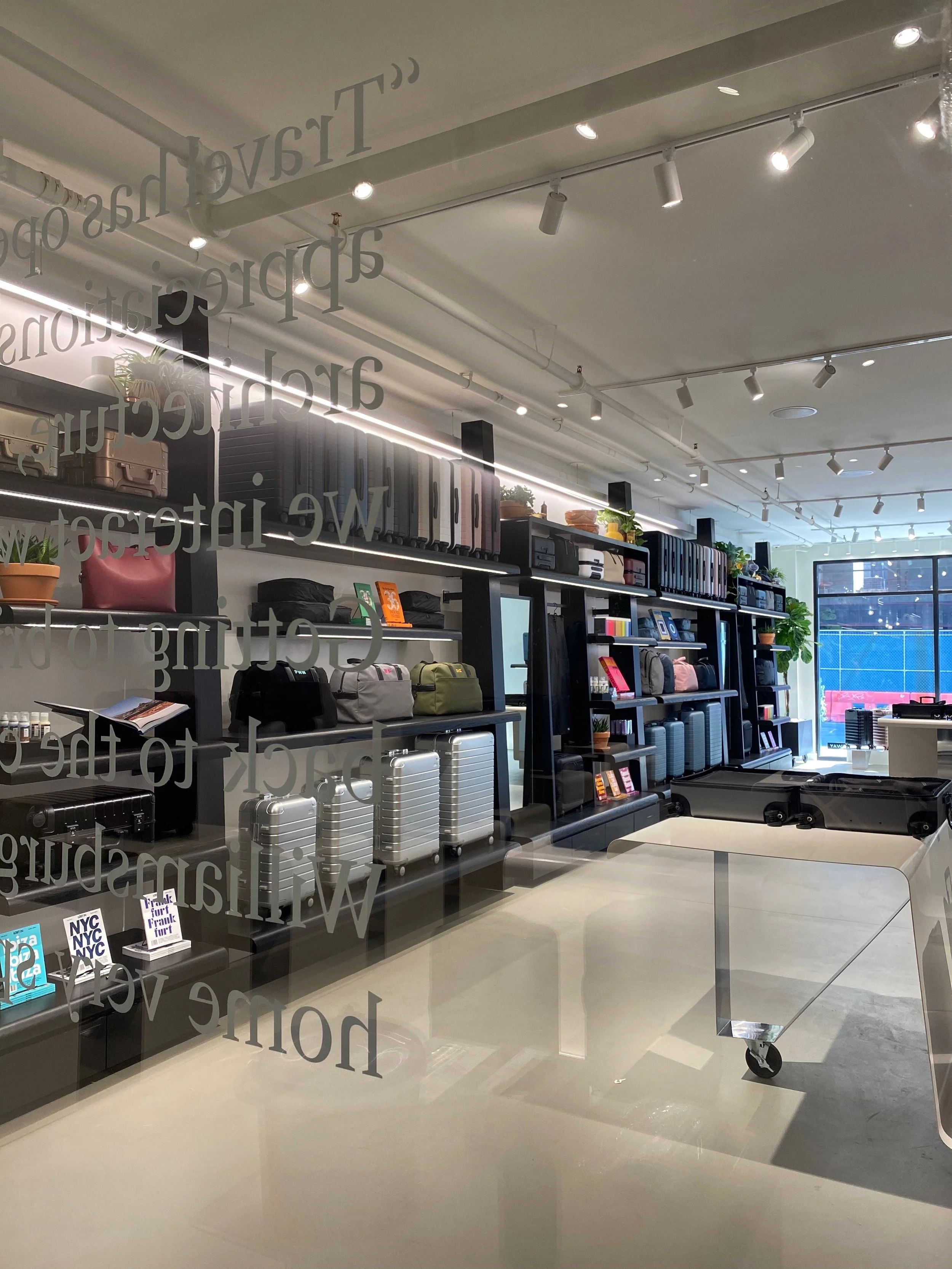 away travel - a retail project by Quest