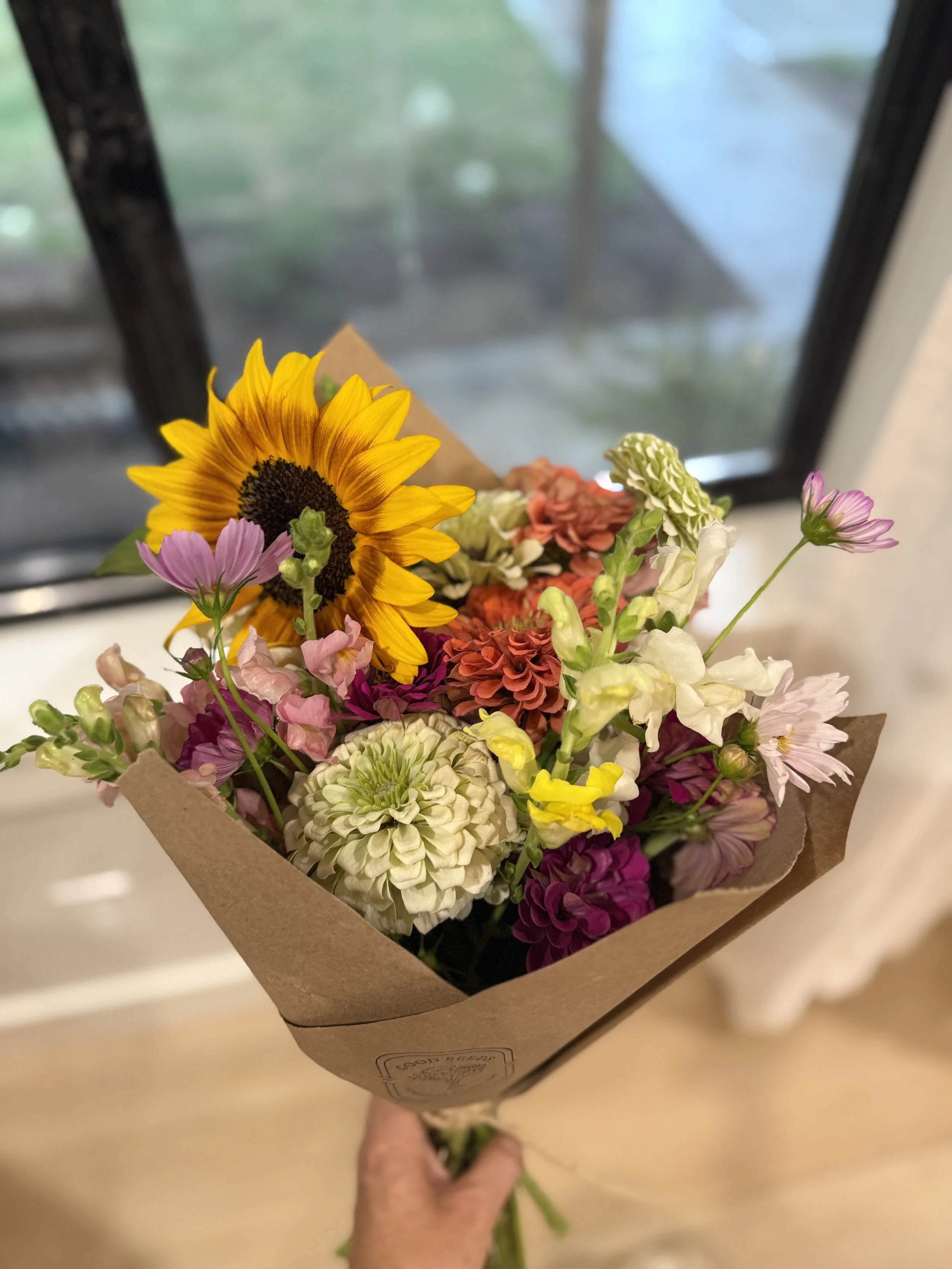 Farm Stand Wrapped Bouquet