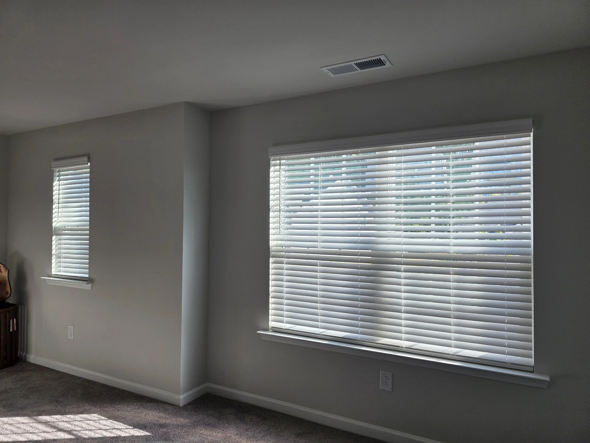 Classic Wood Look Blinds Project