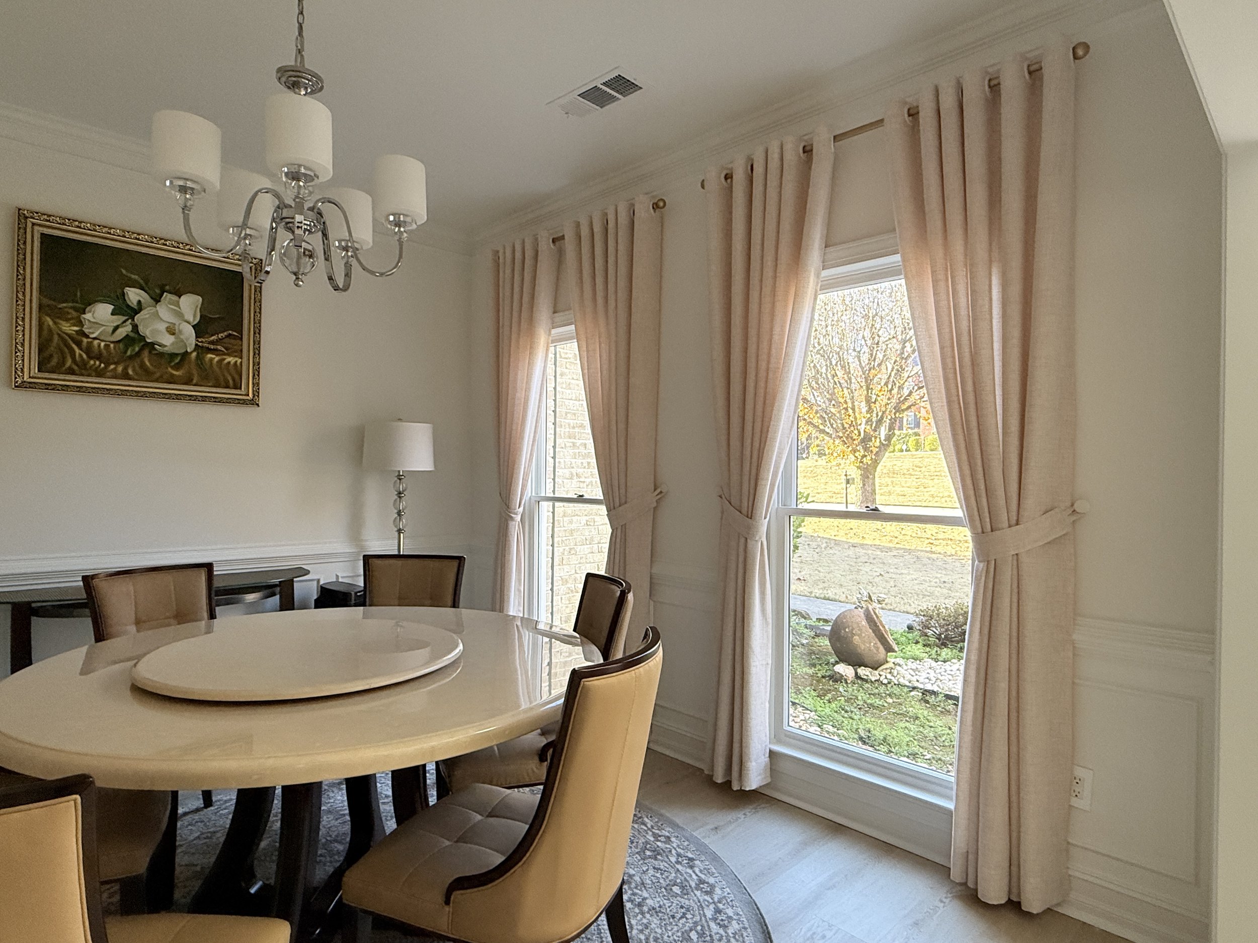 Soft Light Linen Curtains