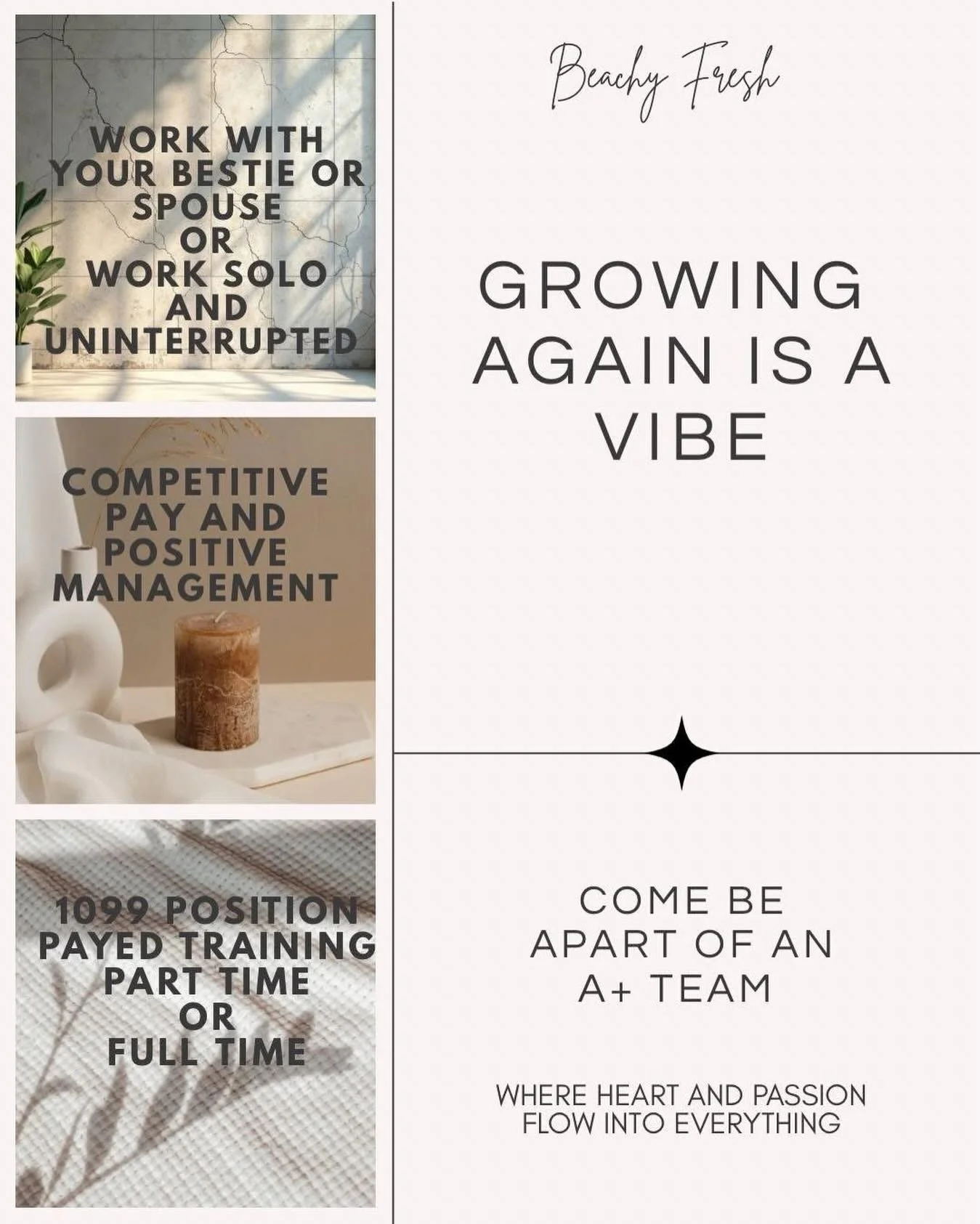 WE&rsquo;RE HIRING 🫧🫧

Business is growing and so is our team! We are hiring immediately to grow our seasonal team with work available now through end of October. As we add on more corporate and residential clients there will be more potential for 