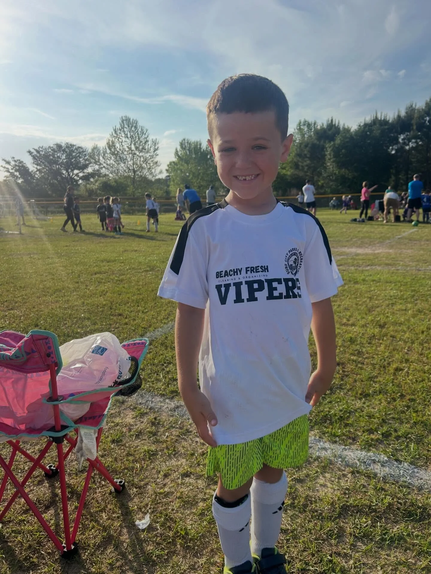 We&rsquo;re so happy and grateful to be a part of this community and be in a position to be able to give back where we can! We love Surf City Parks and Recreation programs. They are affordable and the coaches are amazing. We may be a little partial t