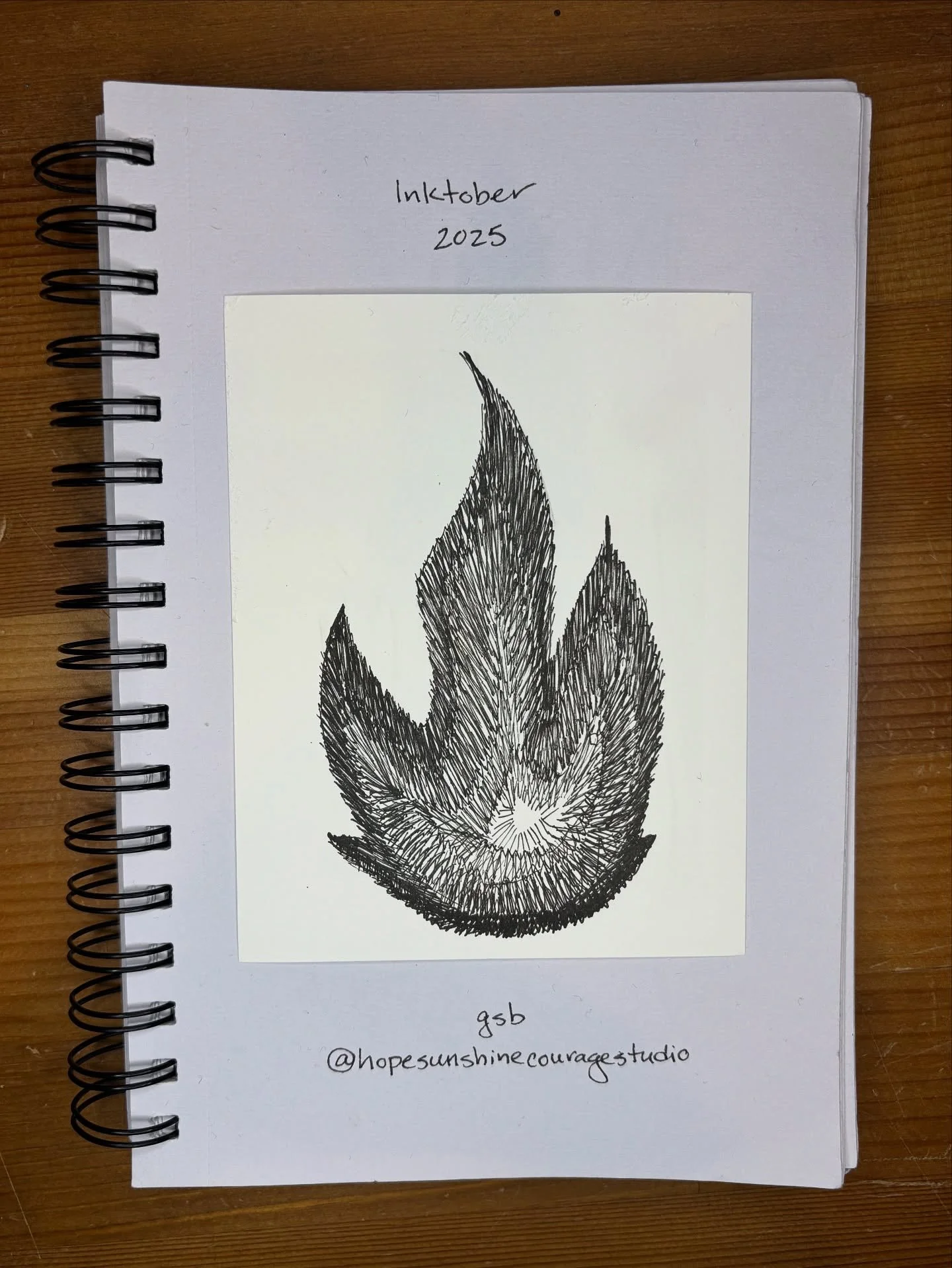 &ldquo;Genius is talent set on fire by courage.&rdquo;
Henry van Dyke

Inktober Challenge 2025; Day 25: Inferno

#hopesunshinecourage #inktober #inktoberchallenge2025 #inktober2025 #inktoberinferno #findingcourage