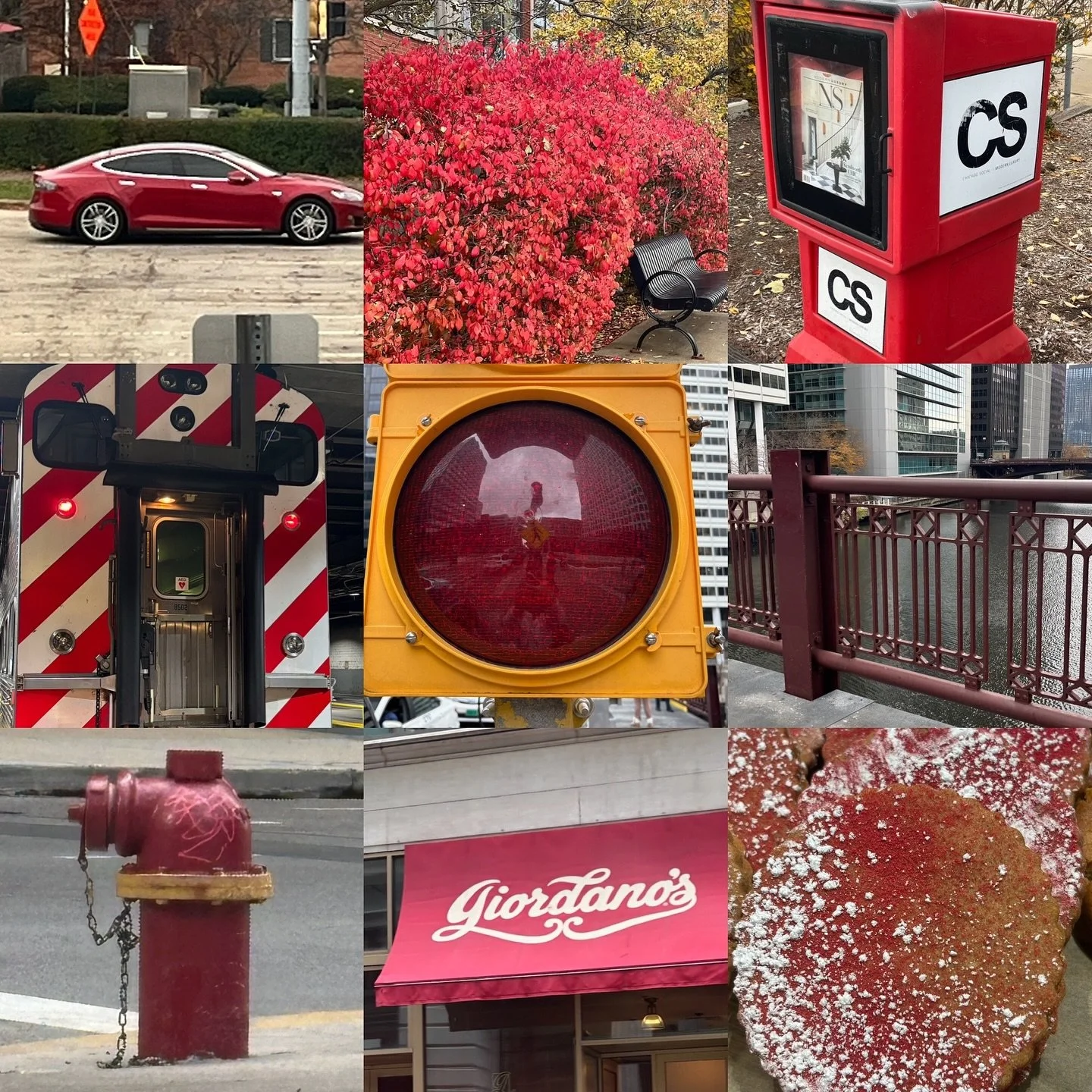AB and I decided to color hunt on our mother-daughter shopping trip on Michigan Ave yesterday- we looked for a different color each hour- how did we do??

❤️🧡💛💚💙💜