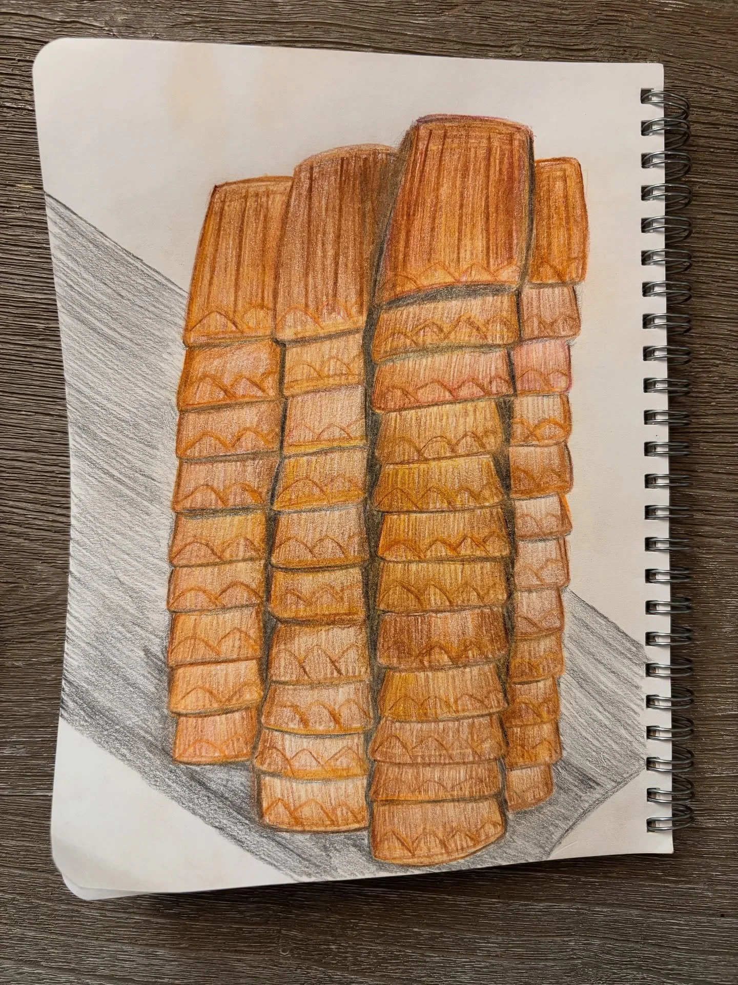 From my sketchbook and photo album- I recently visited India and chai time is my favorite.  It is a social, comfort-bringing ritual in its familiarity and warmth- a chance to take a break, relax, catch up.  In Rishikesh, along side the Ganges are ash