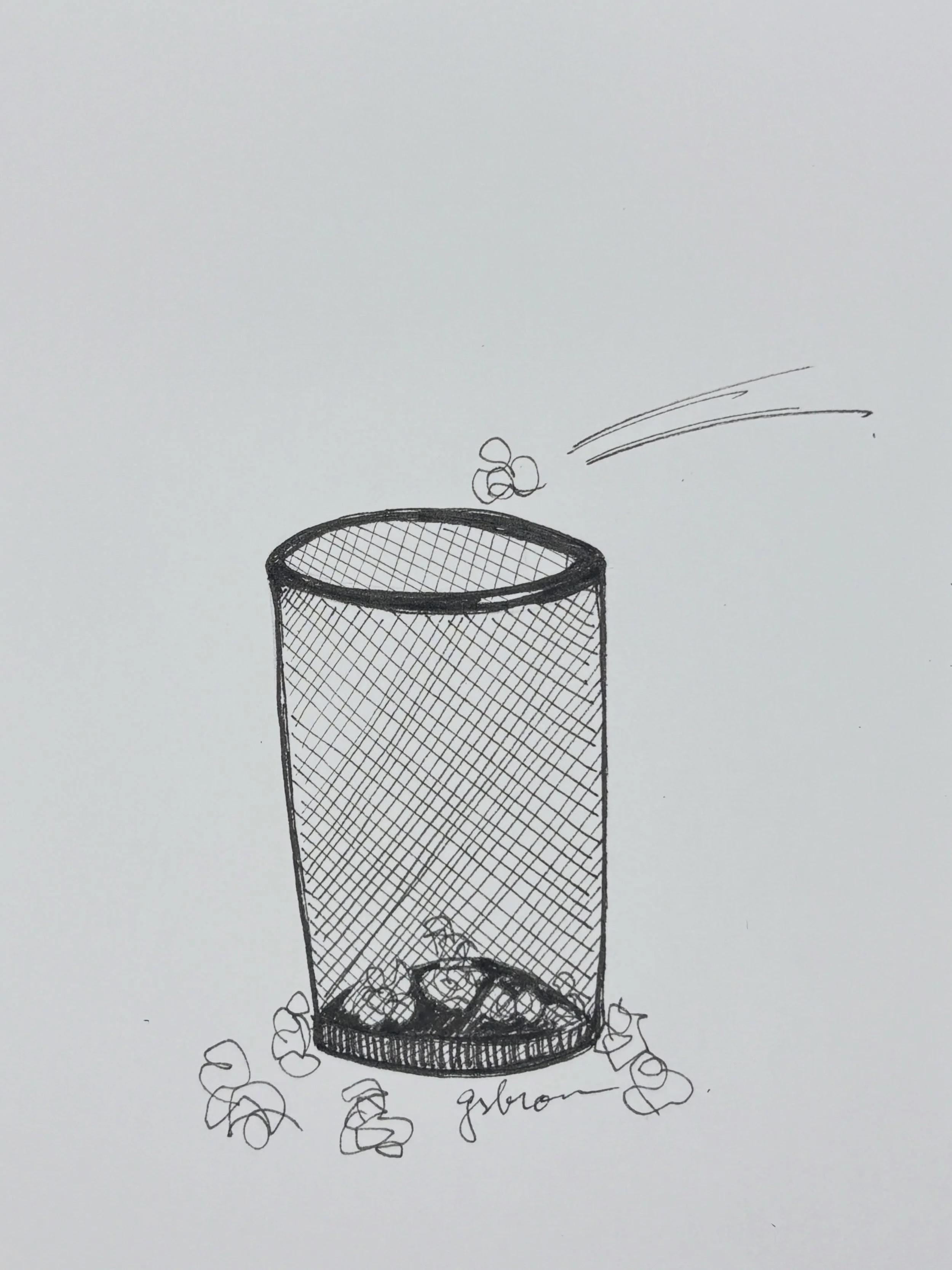 Inktober 2026 Day 12: Toss

I am tired after a fun weekend (harry styles in nyc!!) and a busy Monday back, but when I told the kids at dinner that I might be delayed on the day 12 drawing they convinced me to spend just five minutes on it. Had to piv