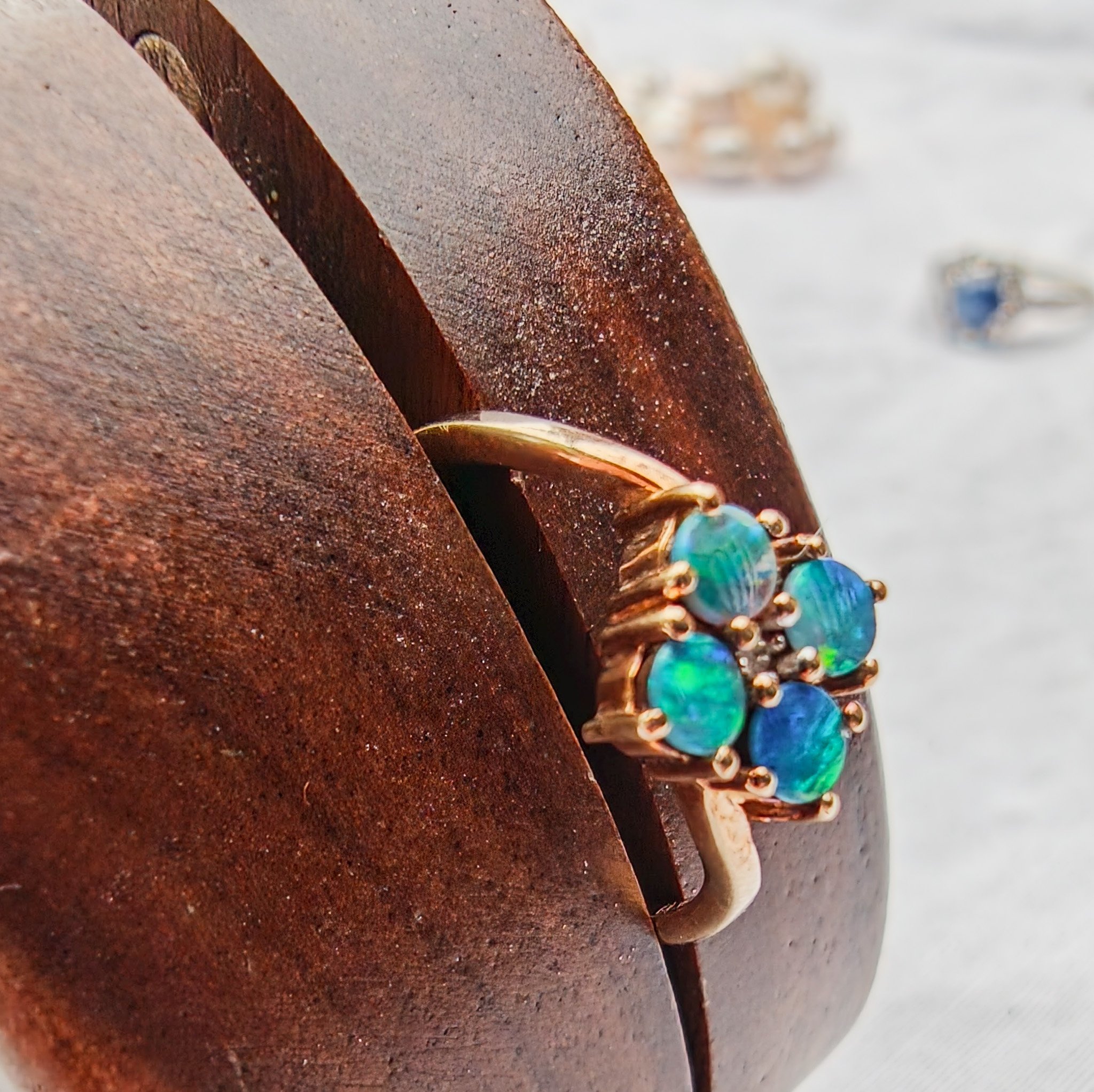 9Ct Gold Black Opal Doublet & Diamond-Cluster Ring 1.9 Grams (704 of 52).jpg
