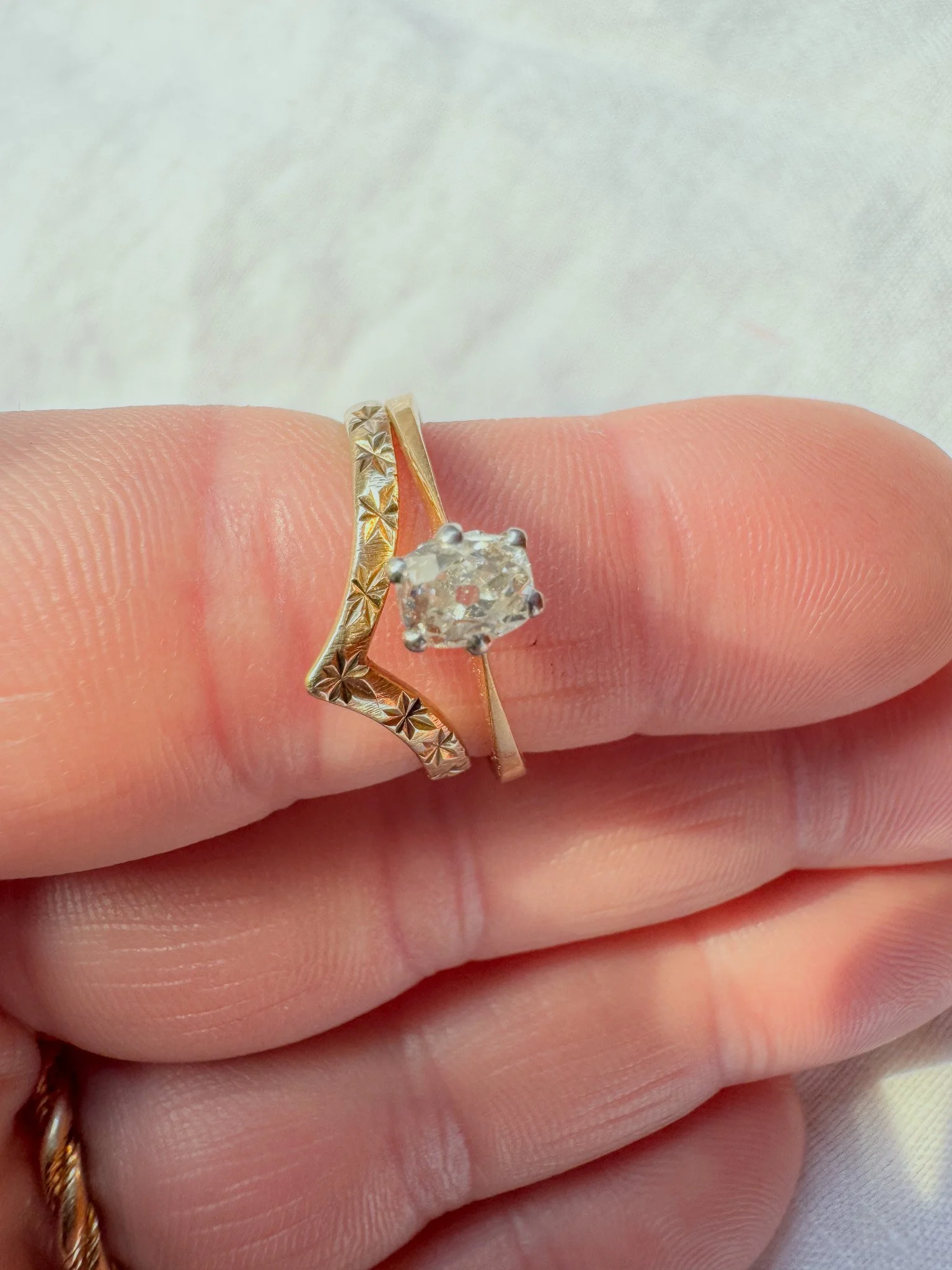 Gold Wishbone Ring, Vintage (1 of 26).jpg