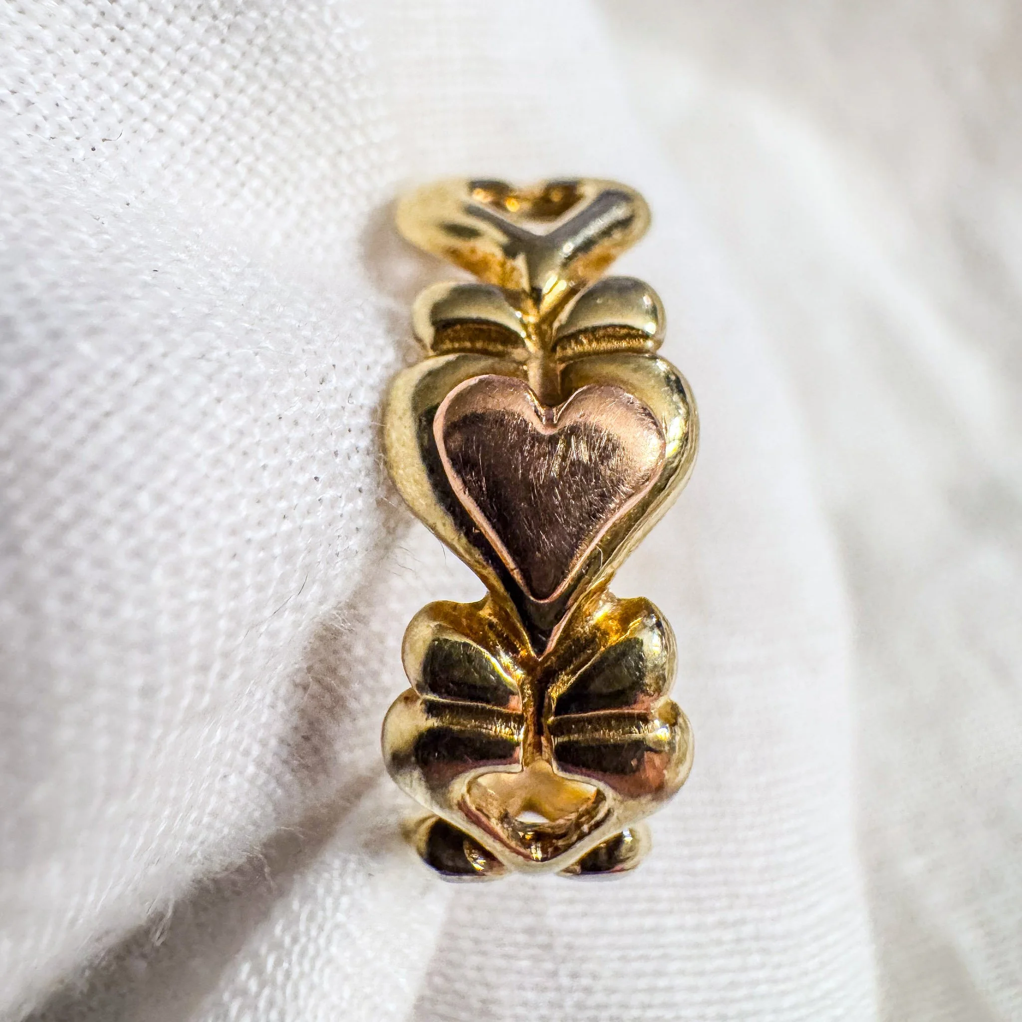 Gold Heart Ring