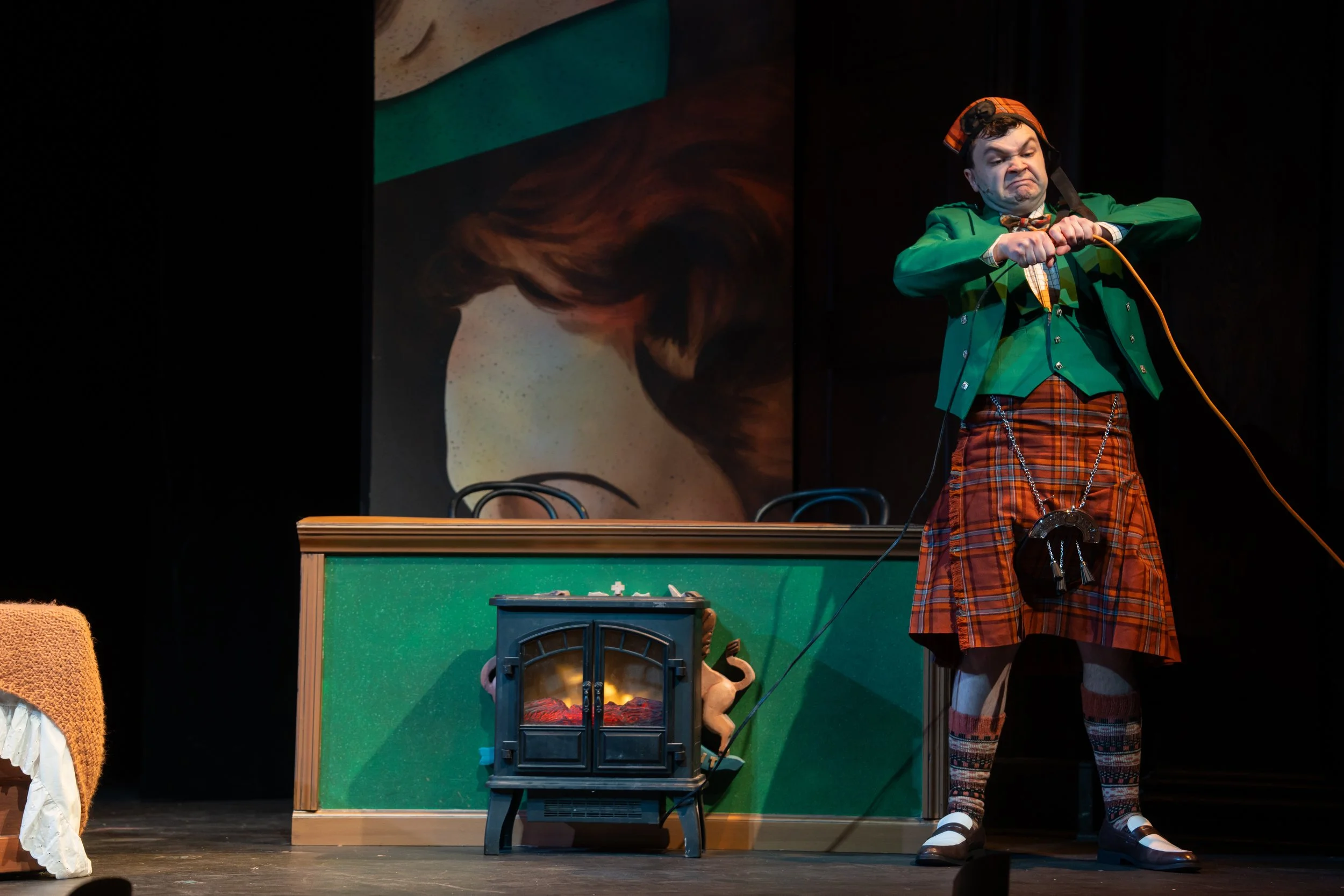 The 39 Steps - Mr. McGarrigle - Charleston Stage 2025