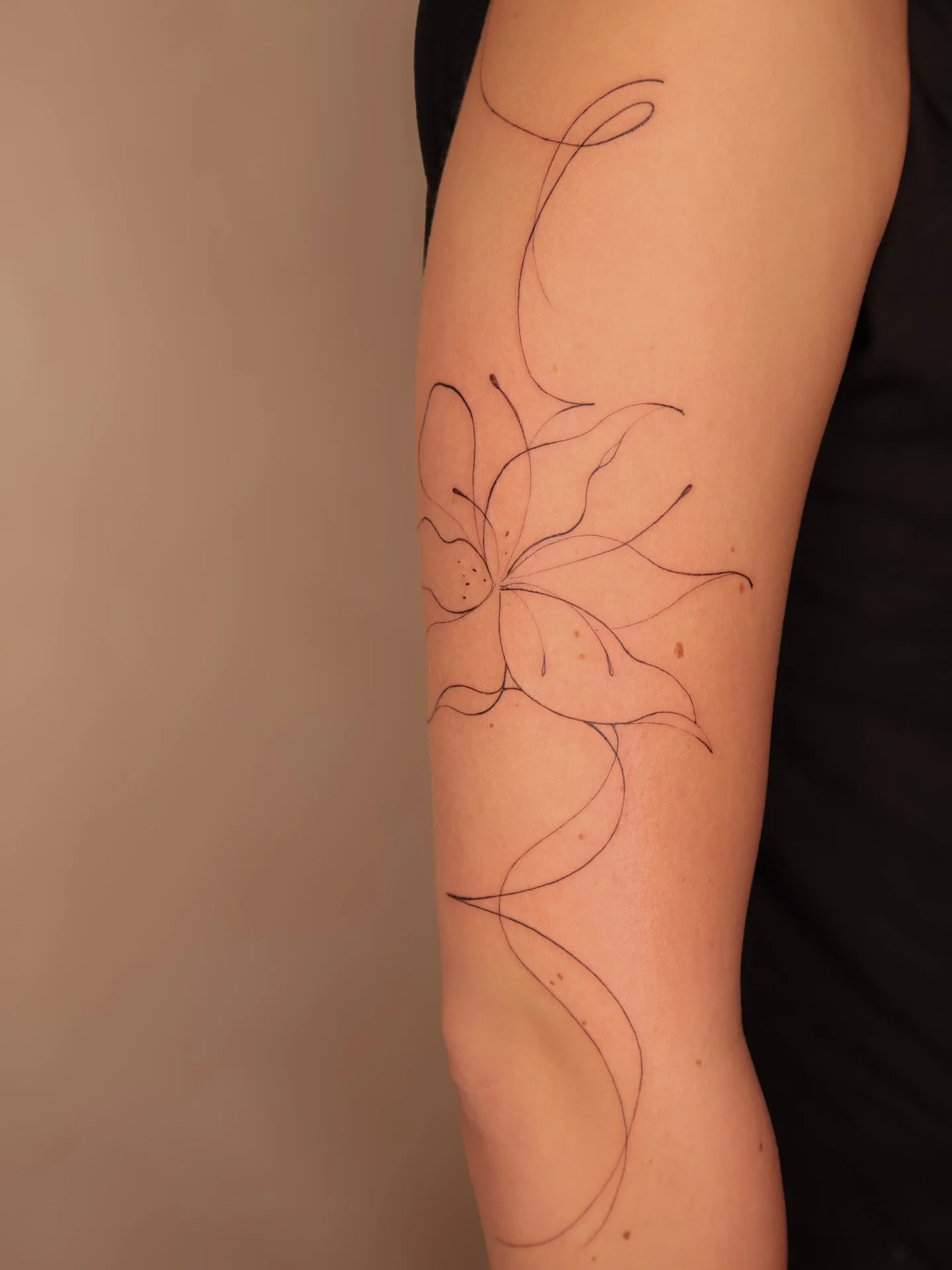 pretty little lilllyyyyyy 🥰 freehanded for emma!