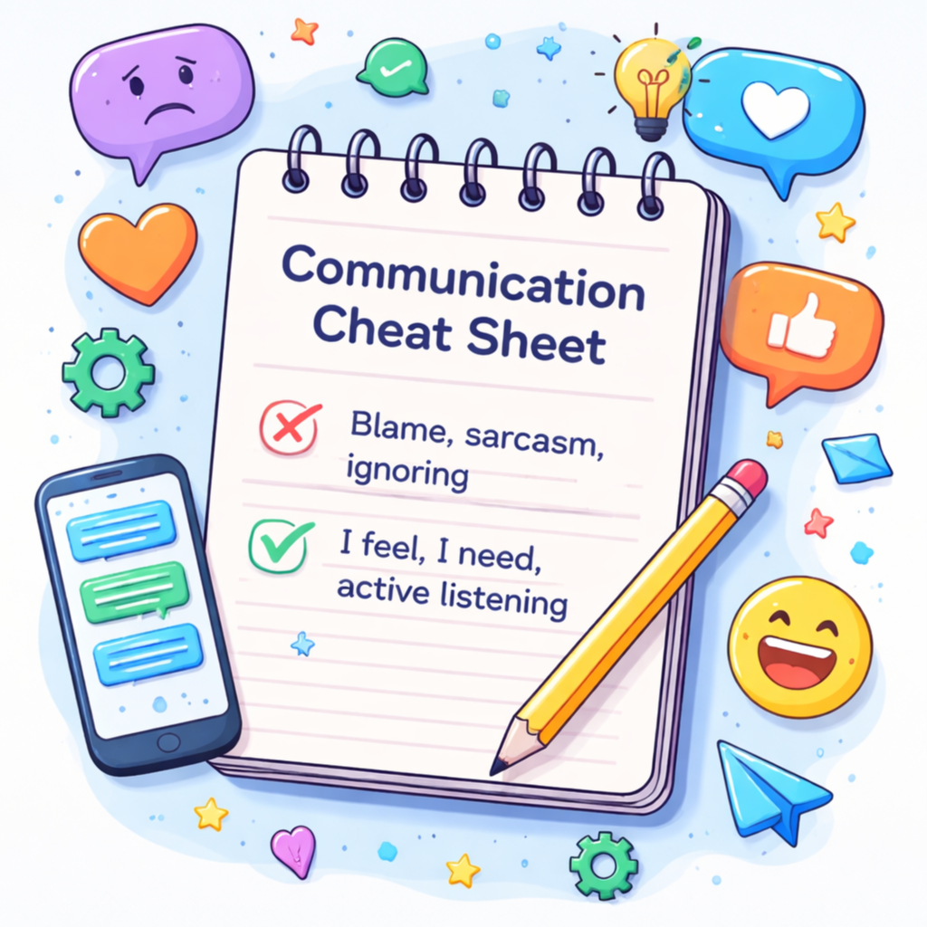 Communication Cheat Sheet