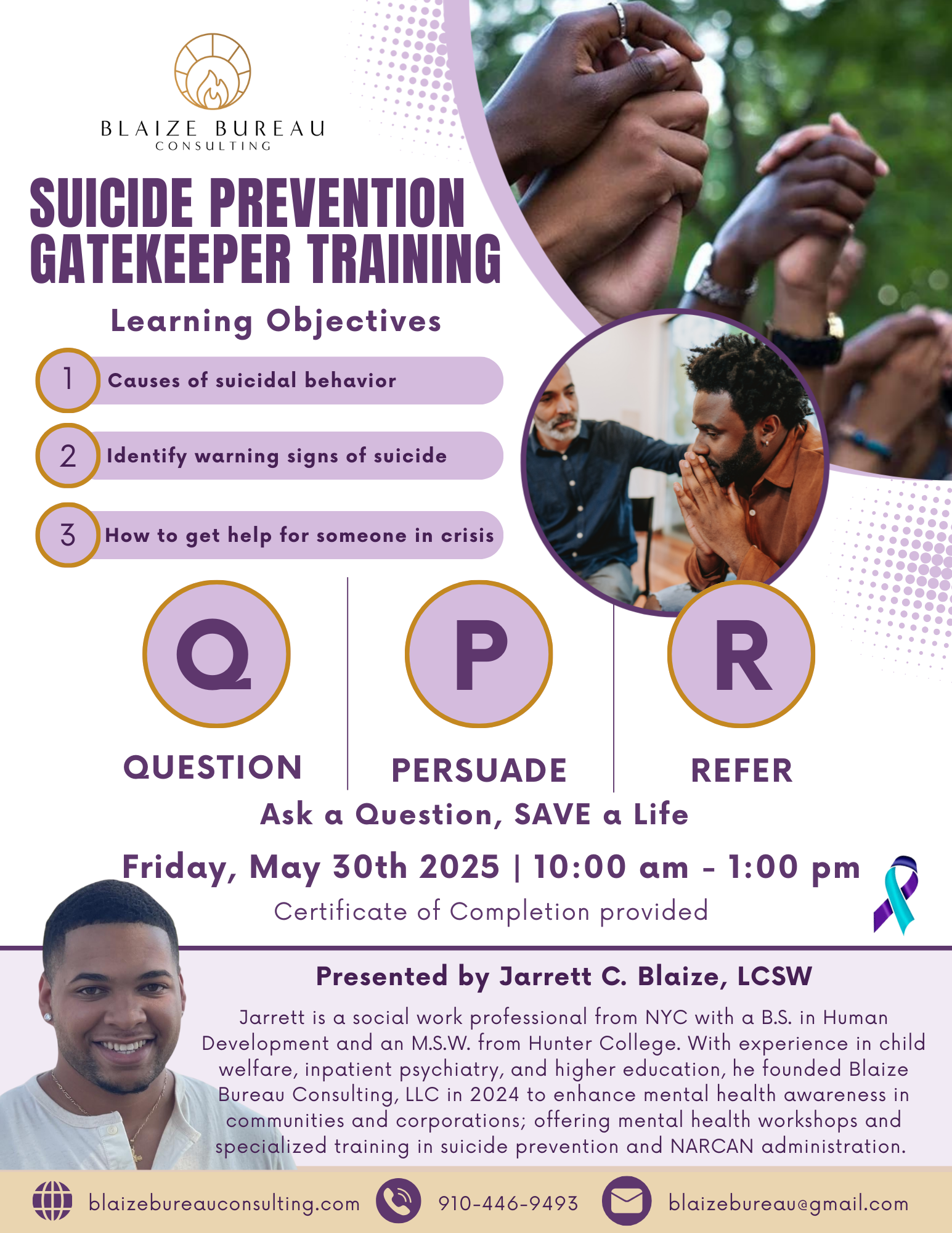 Suicide Prevention Training