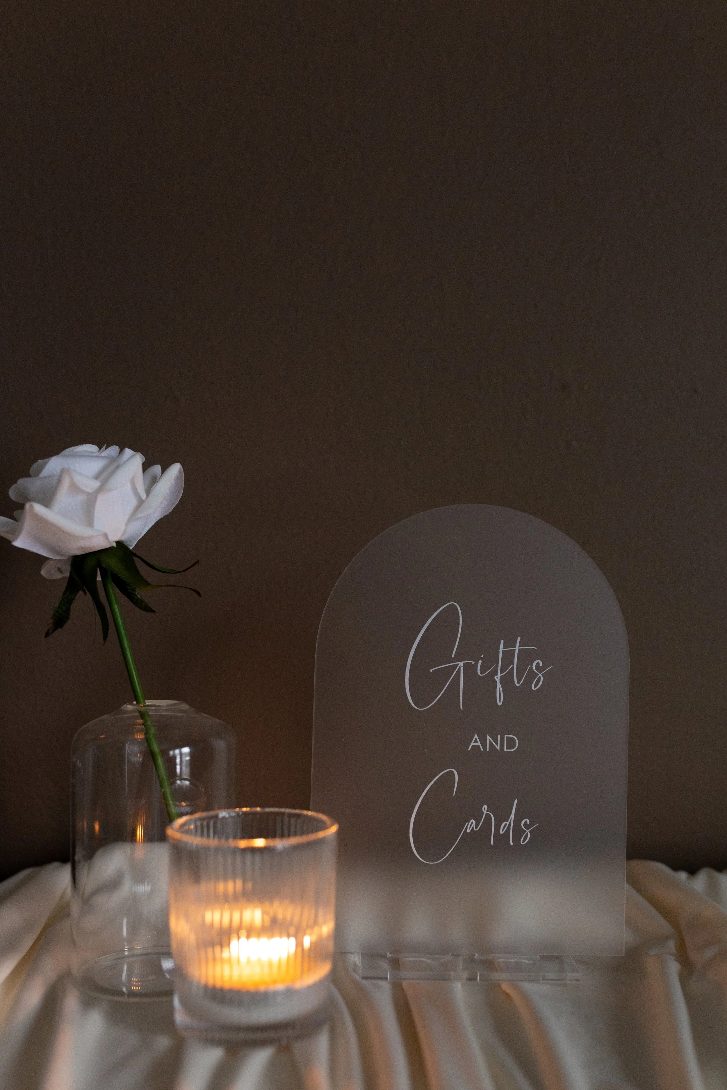 Frosted, Round Cards & Gift Sign