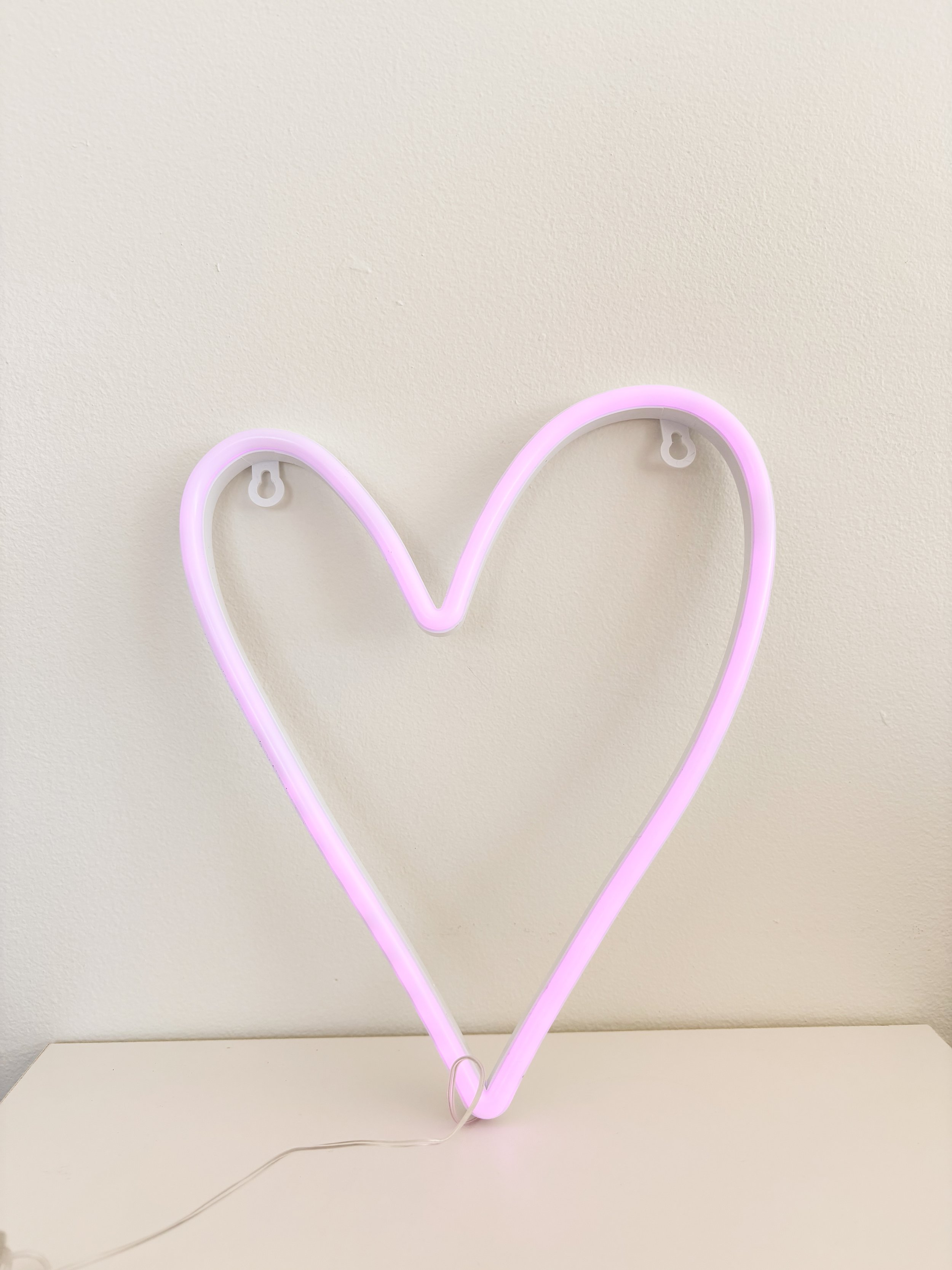 Neon Heart Sign