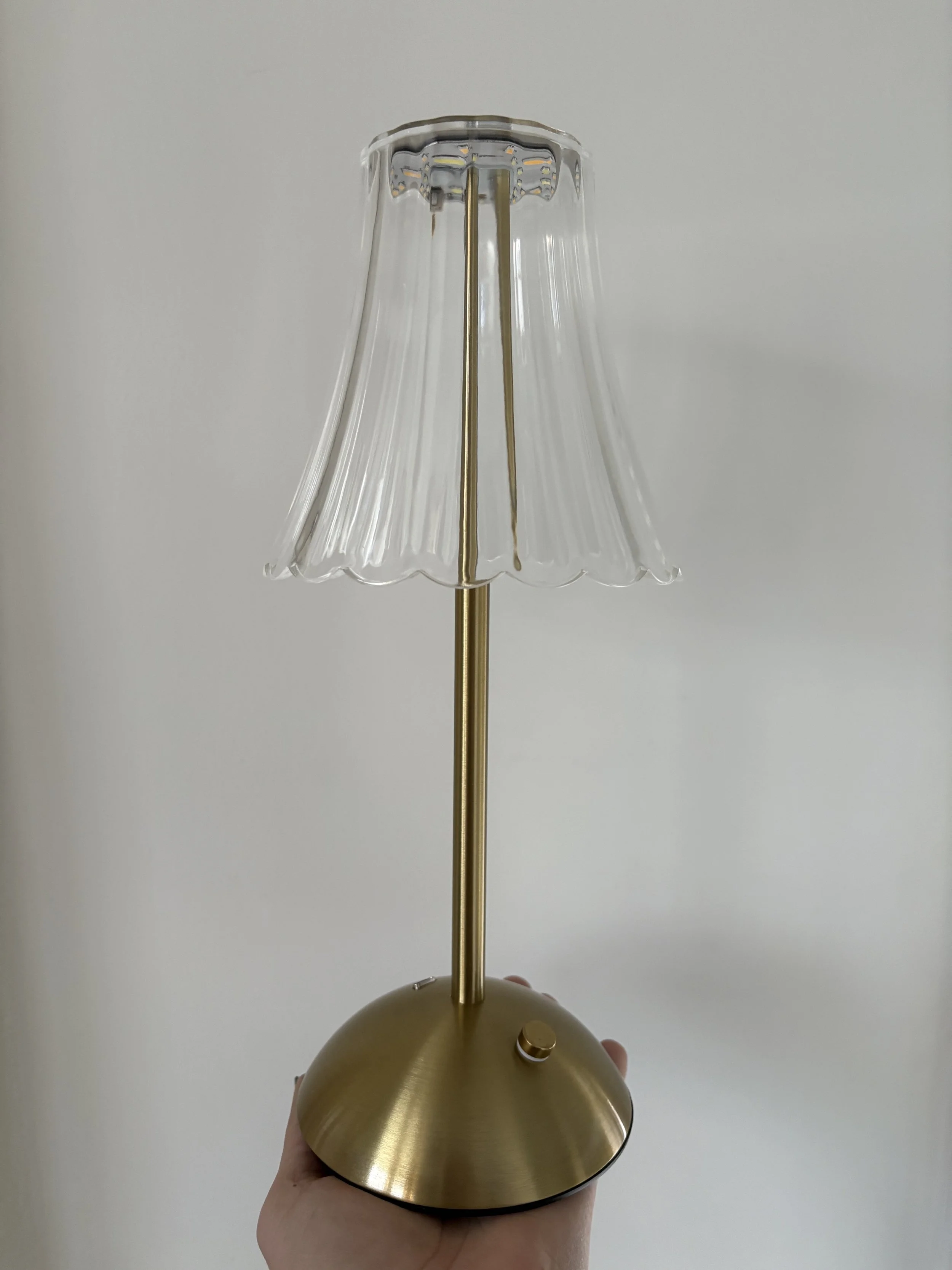 Gold Rechargeable Lamp