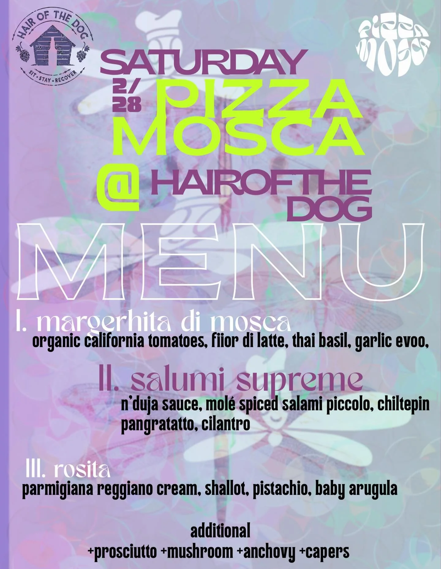 Tomorrow night! I&rsquo;ll be back at @hairofthedog.az fresh off vacation, slingin pies till sellout! 

Fresh off a much needed vacation with a spruced up menu, 4-10 or sell out

I will have GF dough as well as 16&rdquo; and 10&rdquo; pies, hope to s