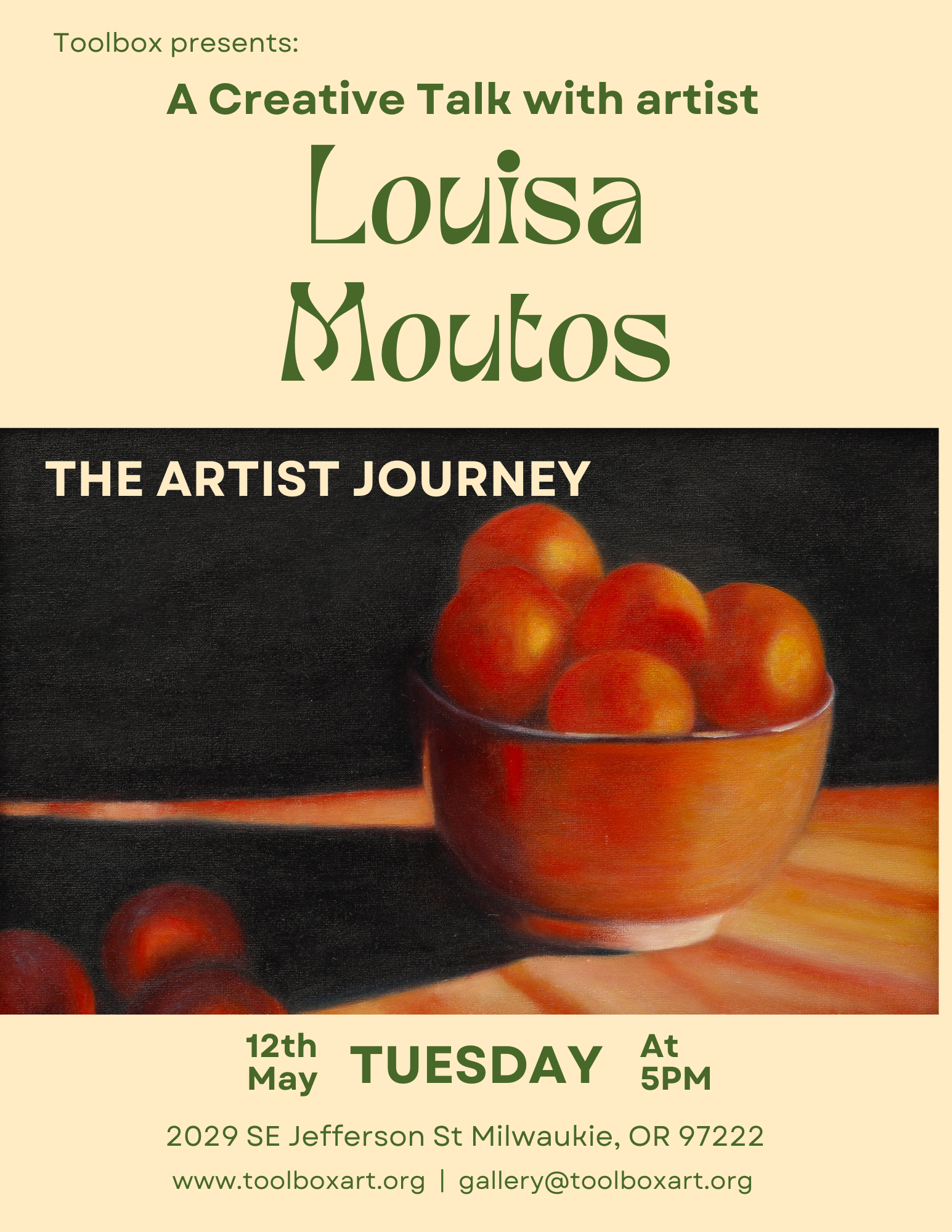 Creative Talk with Louisa Moutos