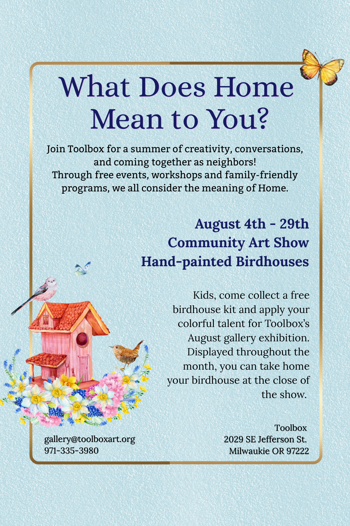 What Does Home Mean to You? Exhibition Opening
