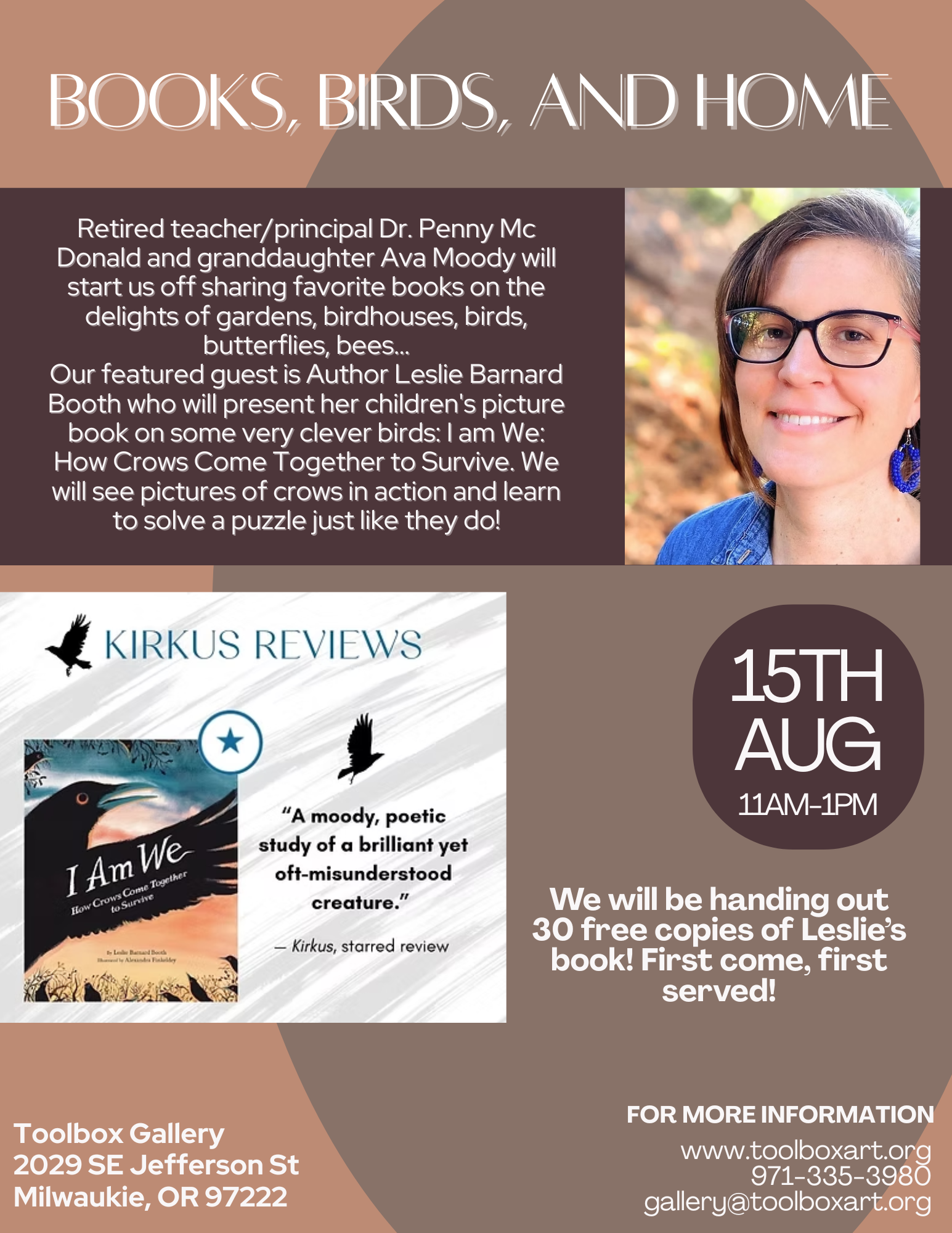 Books, Birds, and Home