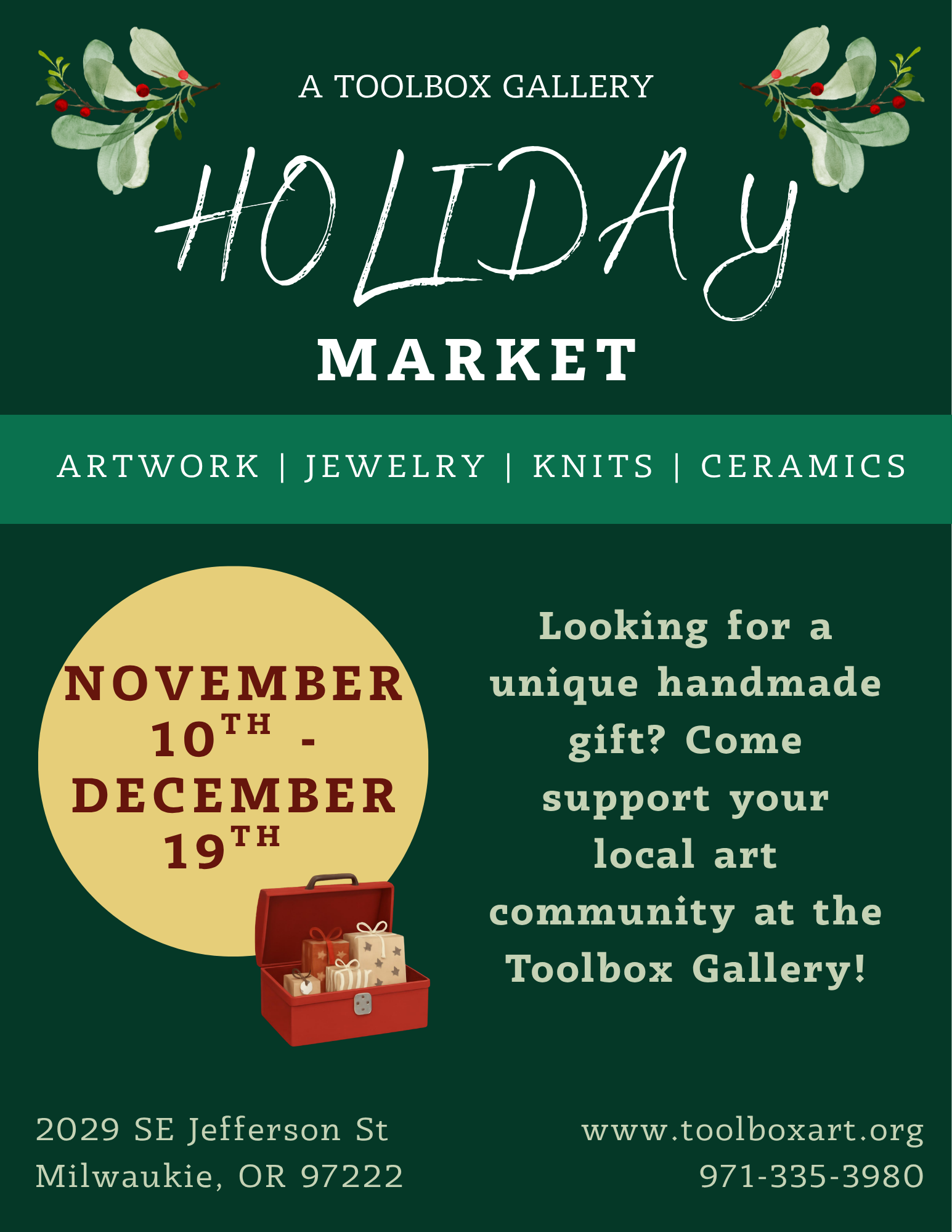 A Toolbox Holiday Market