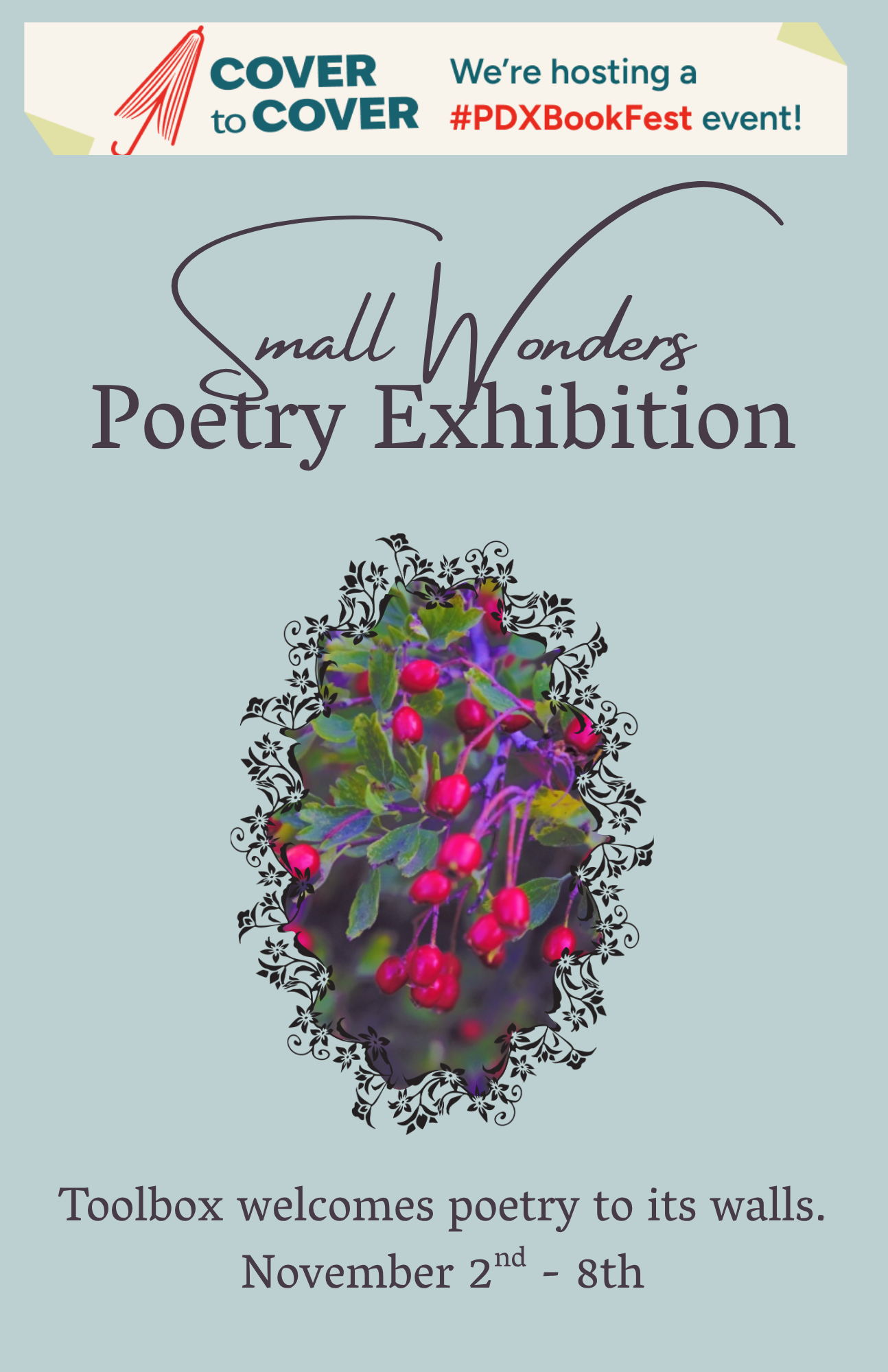 Small Wonders Poetry Exhibition
