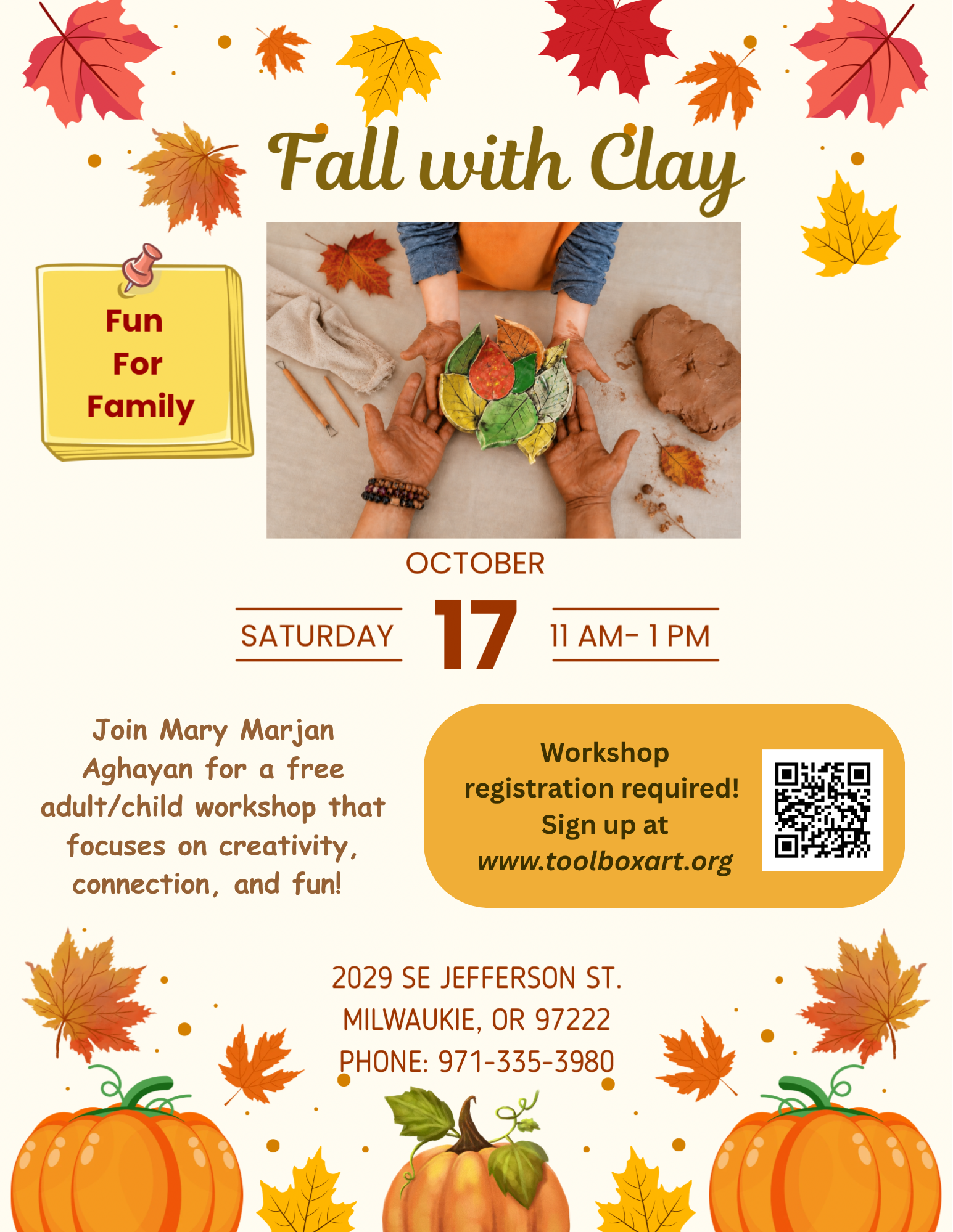 Play with Clay workshop