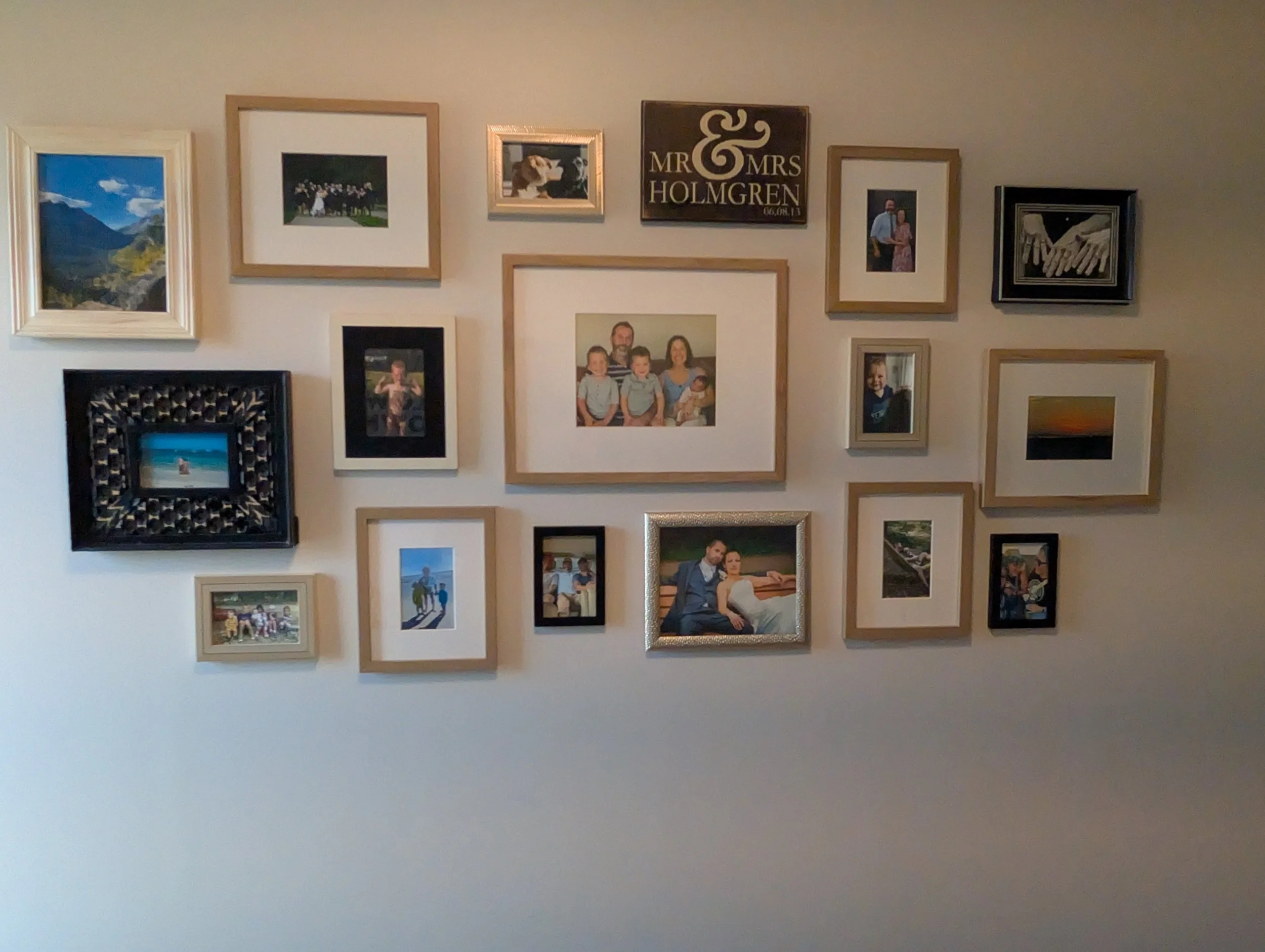 Gallery Wall Install
