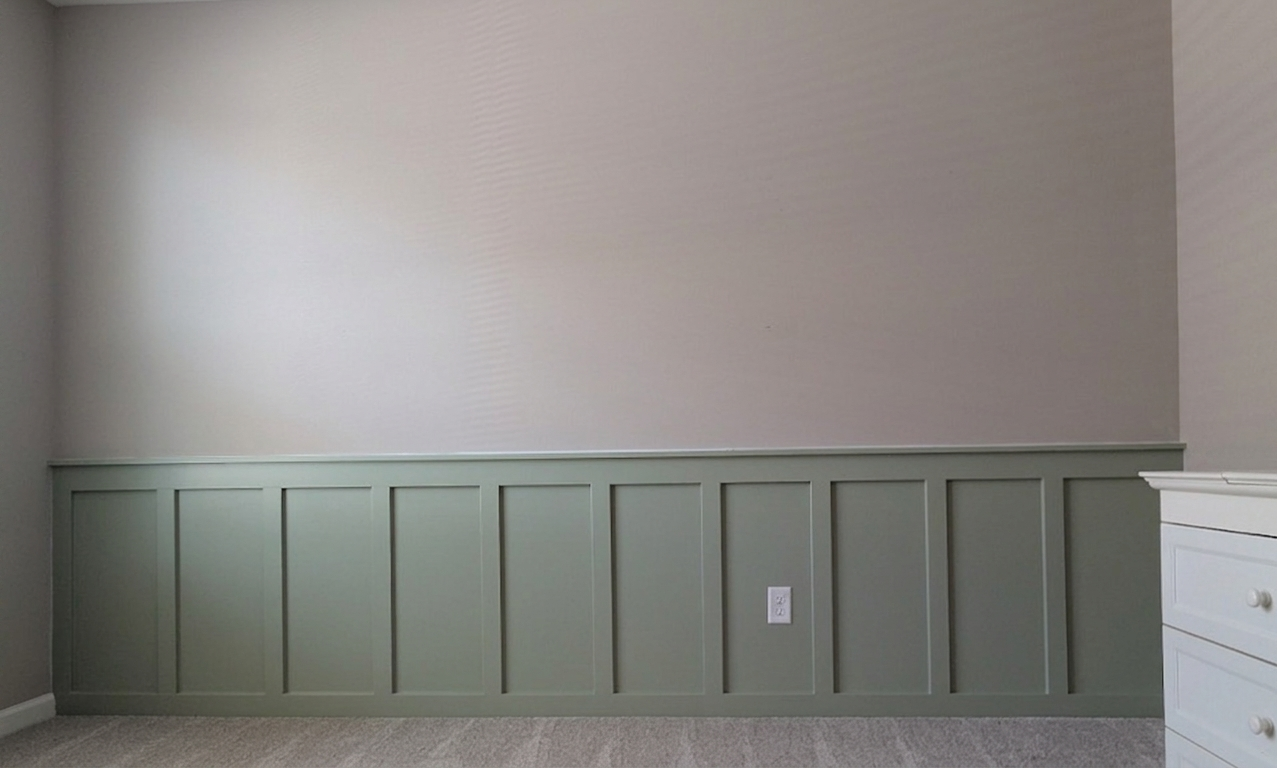 Custom Board and Batten Wainscoting