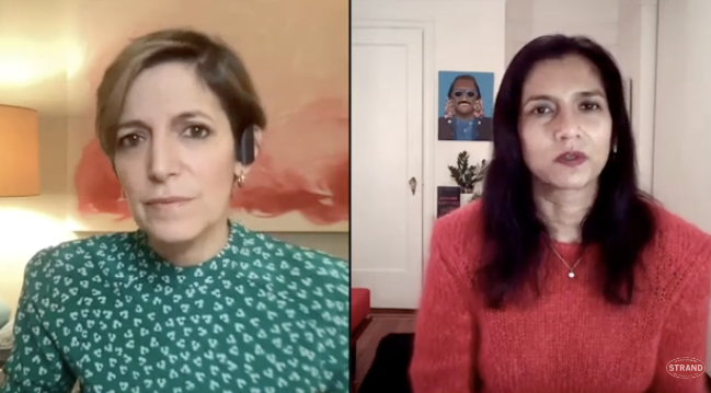 Tanya Selvaratnam with Cindi Leive