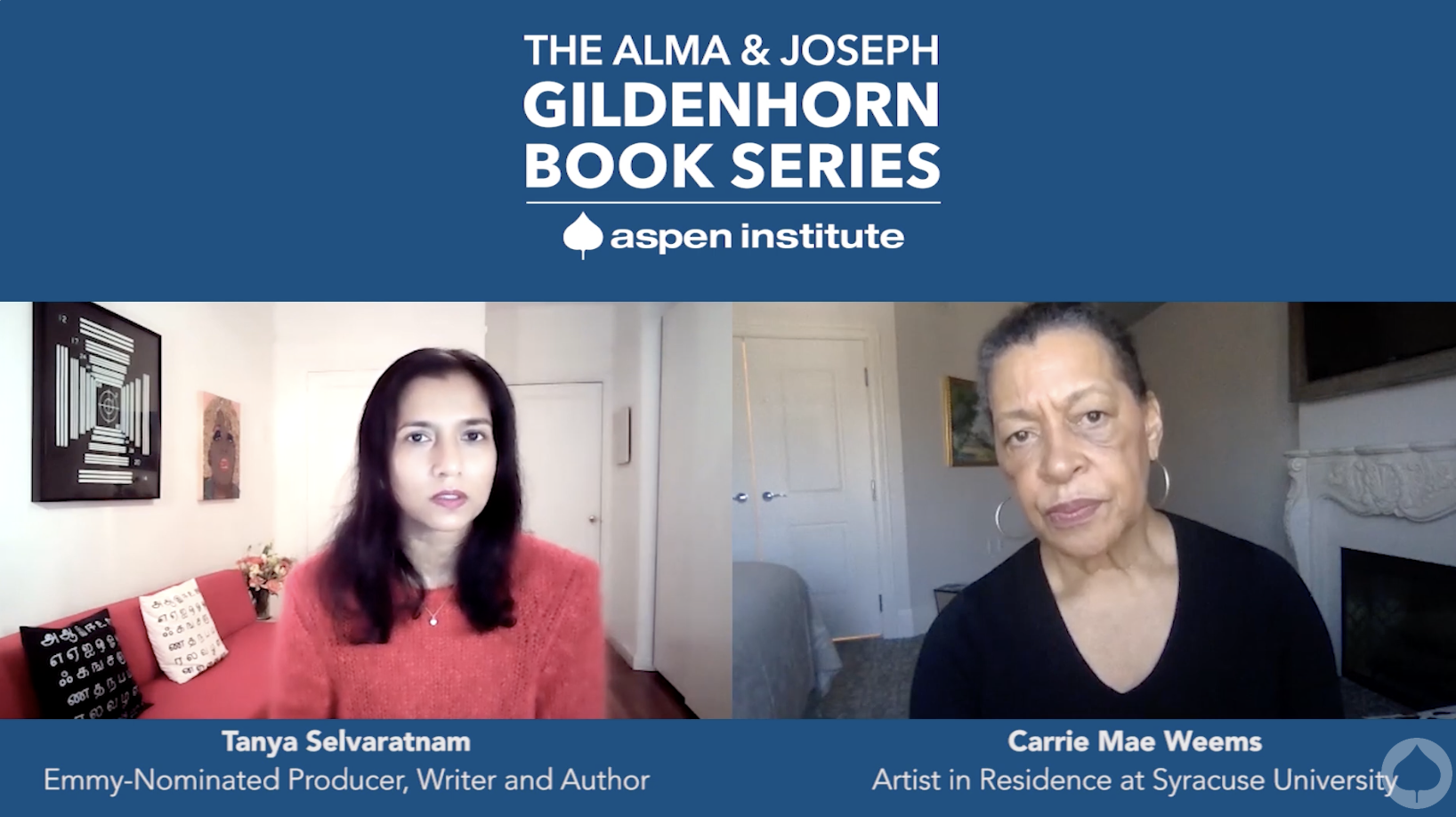 Gildenhorn Book Talk with with Carrie Mae Weems,