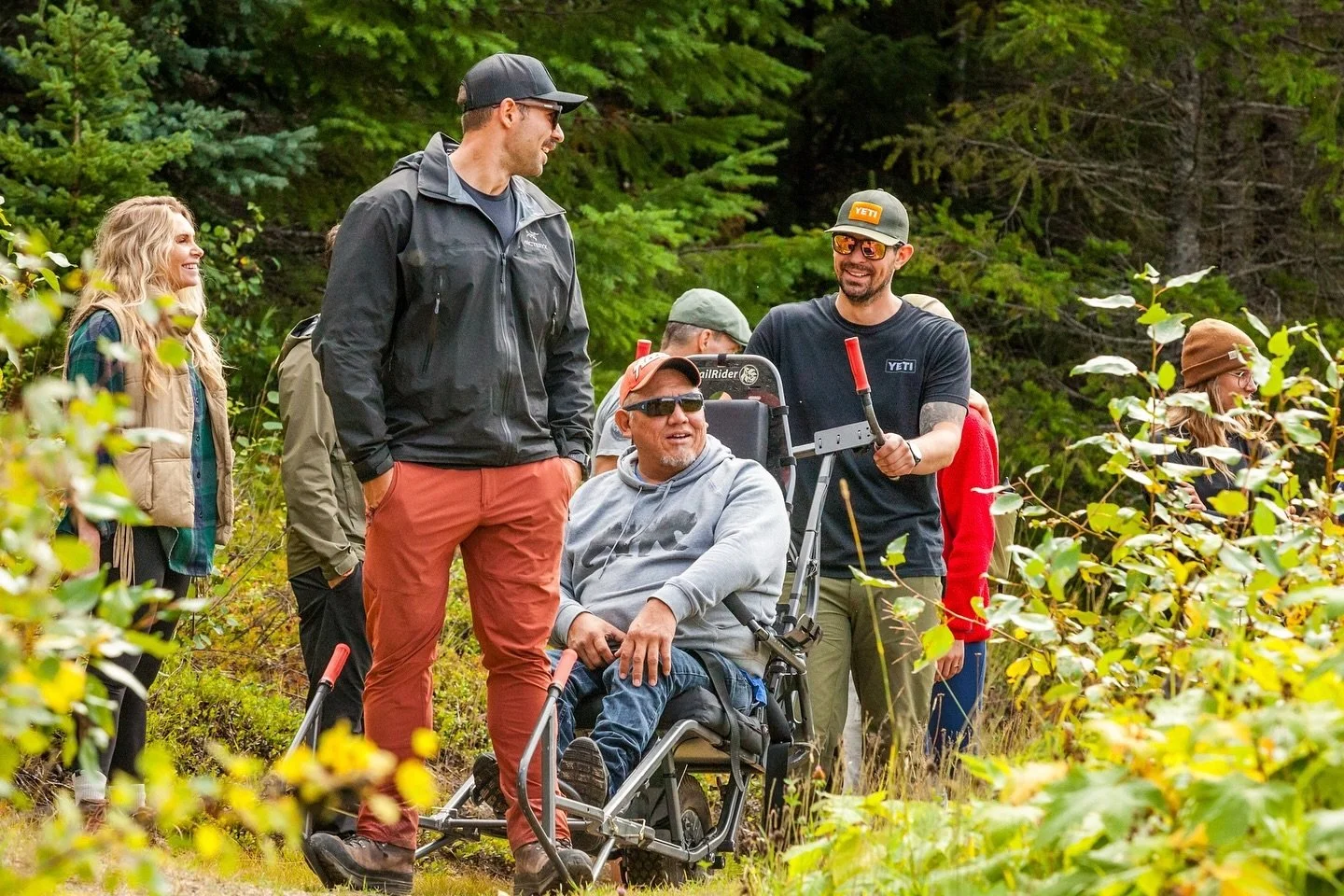 An adventure to remember w/ @crisadaptive and @pricefamilyfoundation 🏕️