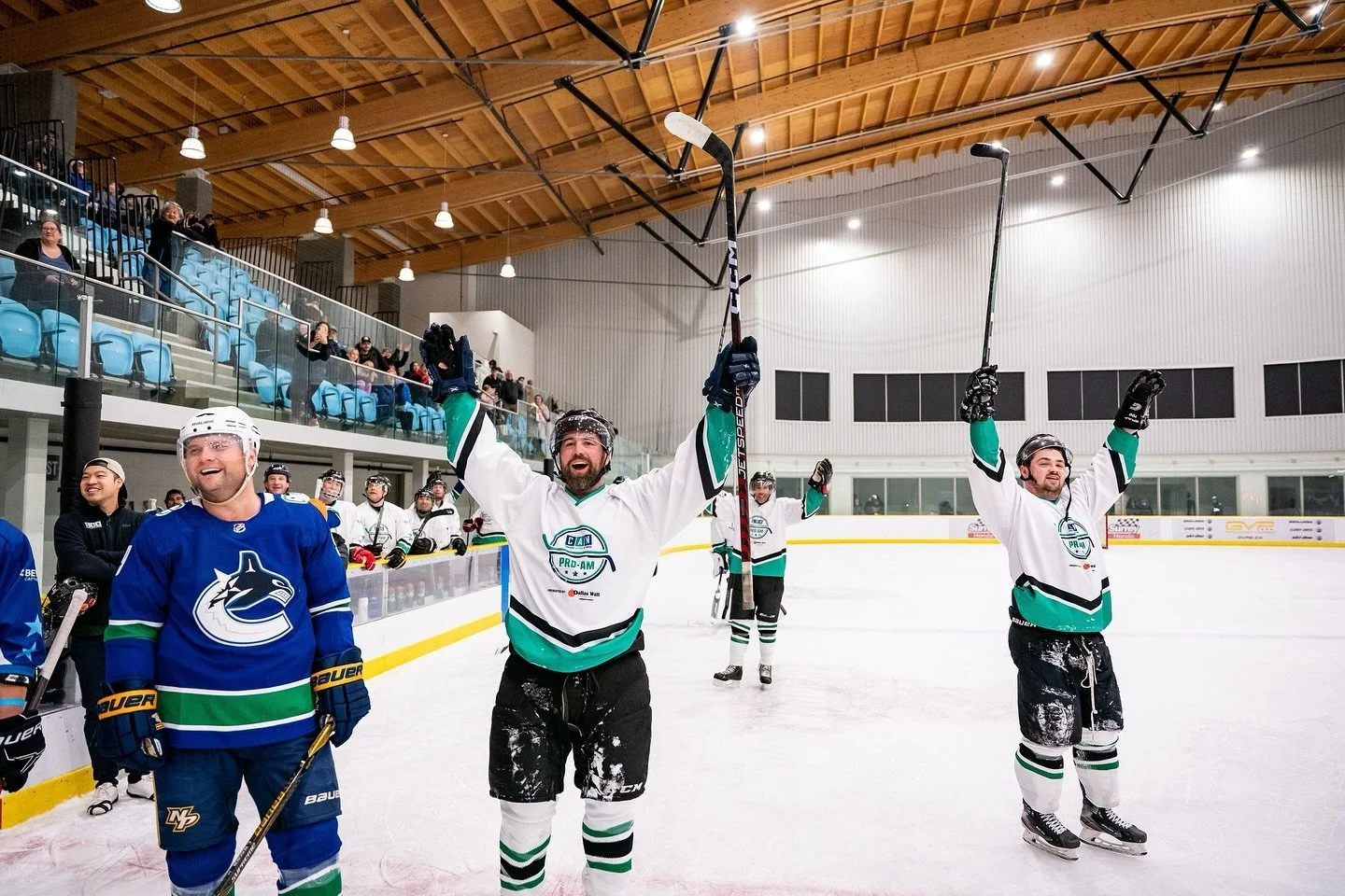 In honour of our friends at @canucksautism raising just over $1.1M at this year&rsquo;s instalment of their Pro-Am, we&rsquo;re sharing a few of our favourite memories from over the years. It&rsquo;s been an incredible experience to participate and c