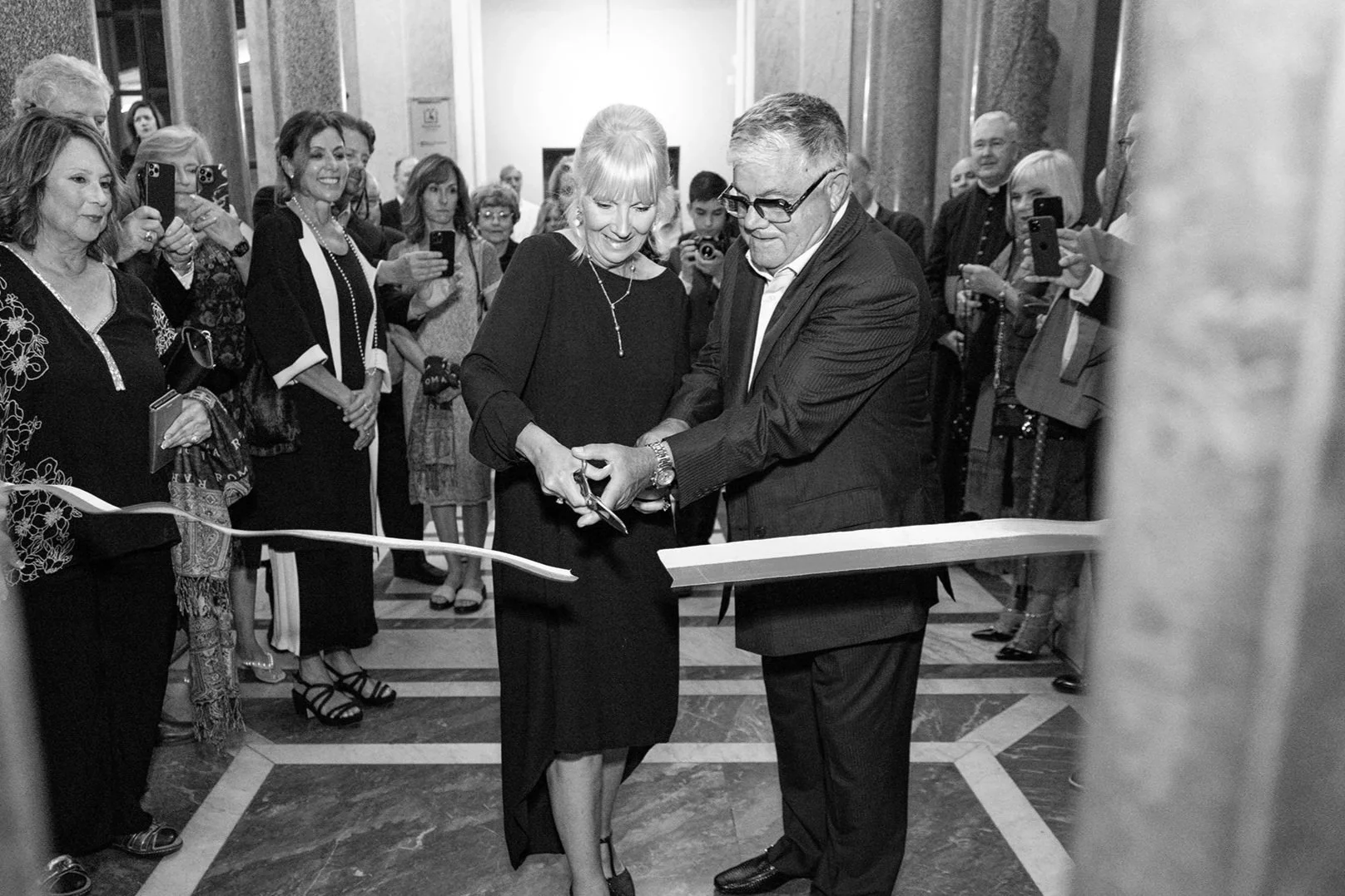 Wave Philanthropy owner and donor working together for impact.