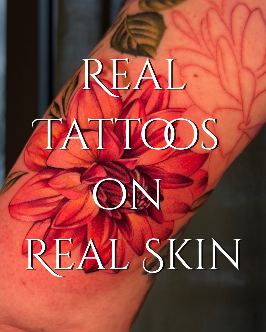 Tattoo &ldquo;Artists&rdquo; using AI to overlay their reference on tattoos is awful! 

@wild.isley.tattoo made an amazing post covering this subject and I wanted to also post what real tattoos look like.

Please, thoroughly research your artist befo