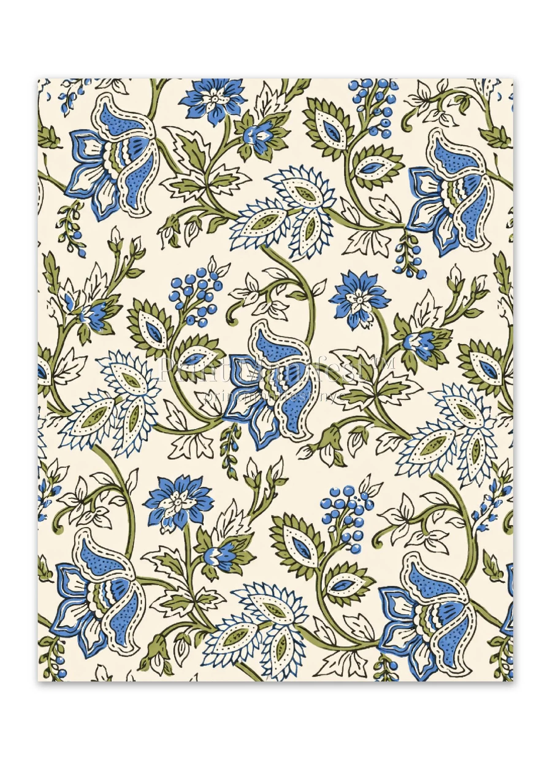 Blue Garden Study